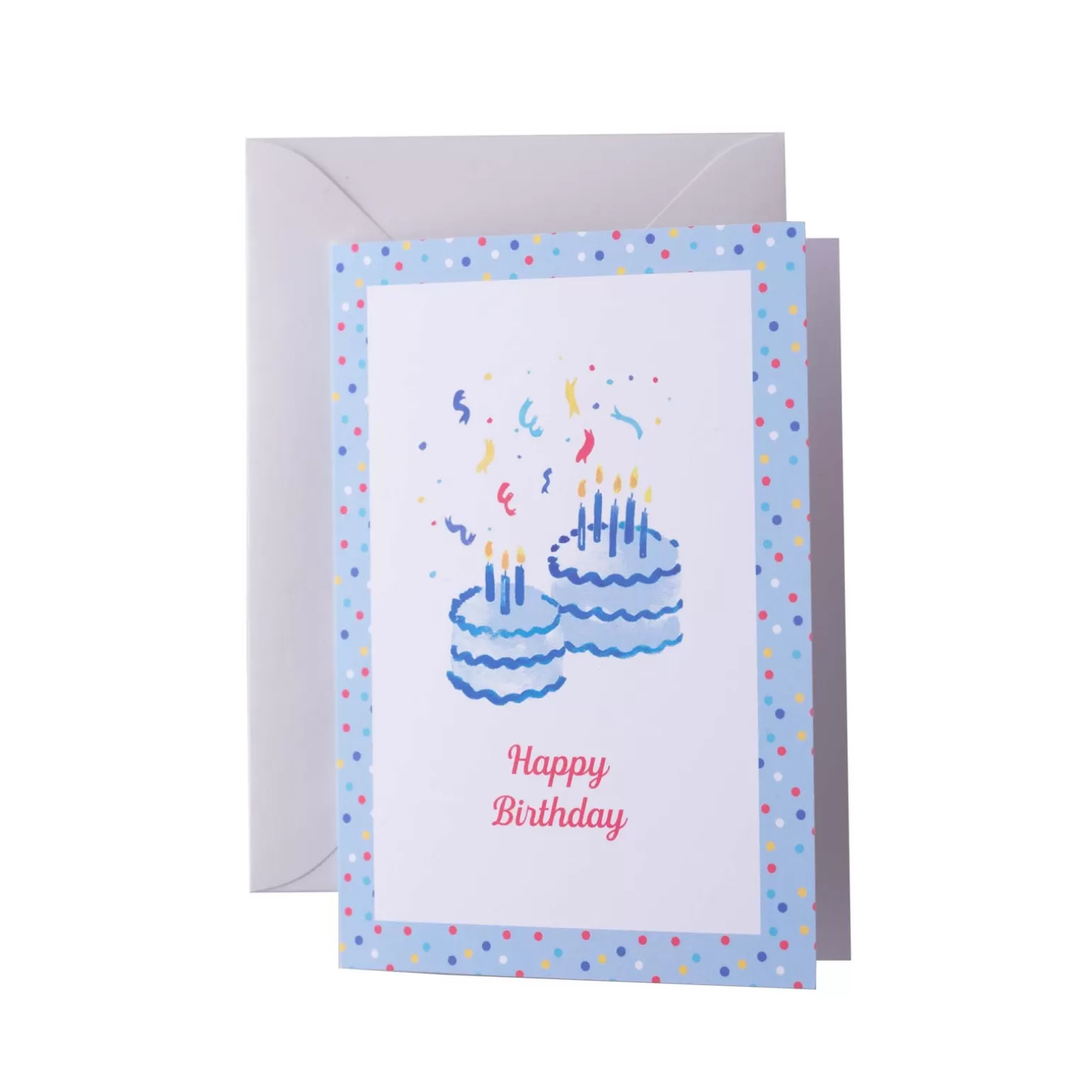 Rachel Riley Happy Birthday Blue Greeting Card | Party Supplies
