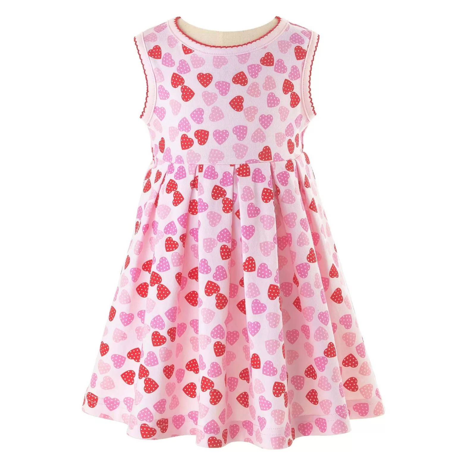 Rachel Riley Heart Jersey Dress | Baby Girl Dresses