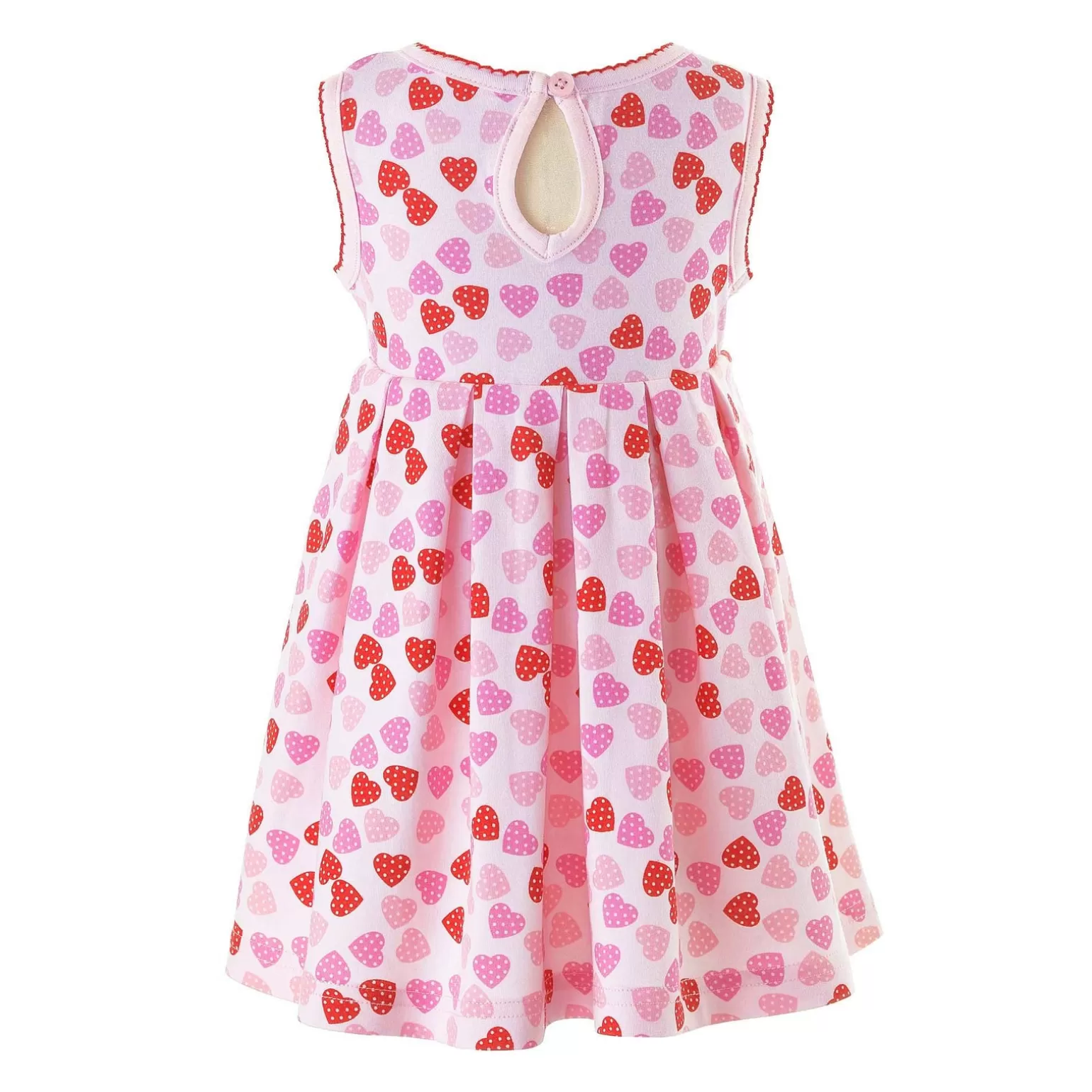 Rachel Riley Heart Jersey Dress | Baby Girl Dresses