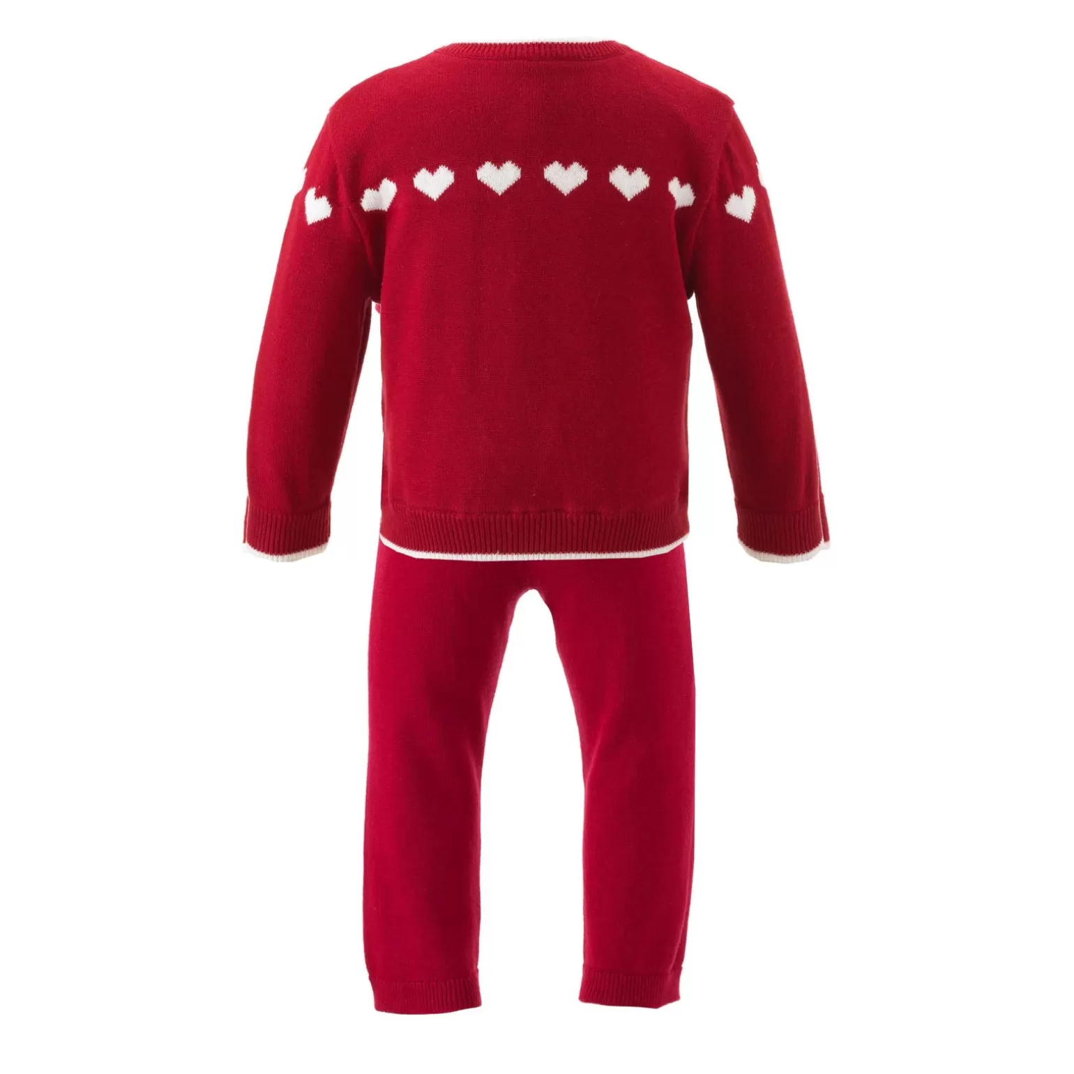Rachel Riley Heart Knitted Set | Baby Girl Knitwear