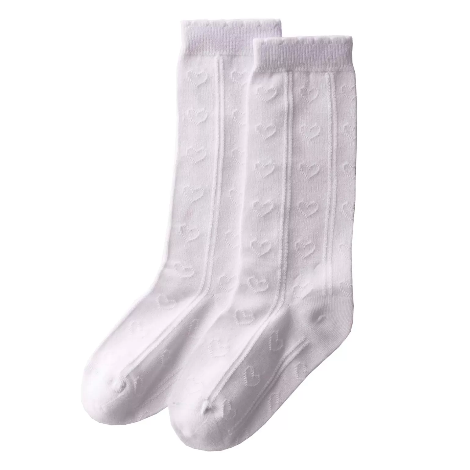 Rachel Riley Heart Motif Knee Socks | Girl Socks & Tights