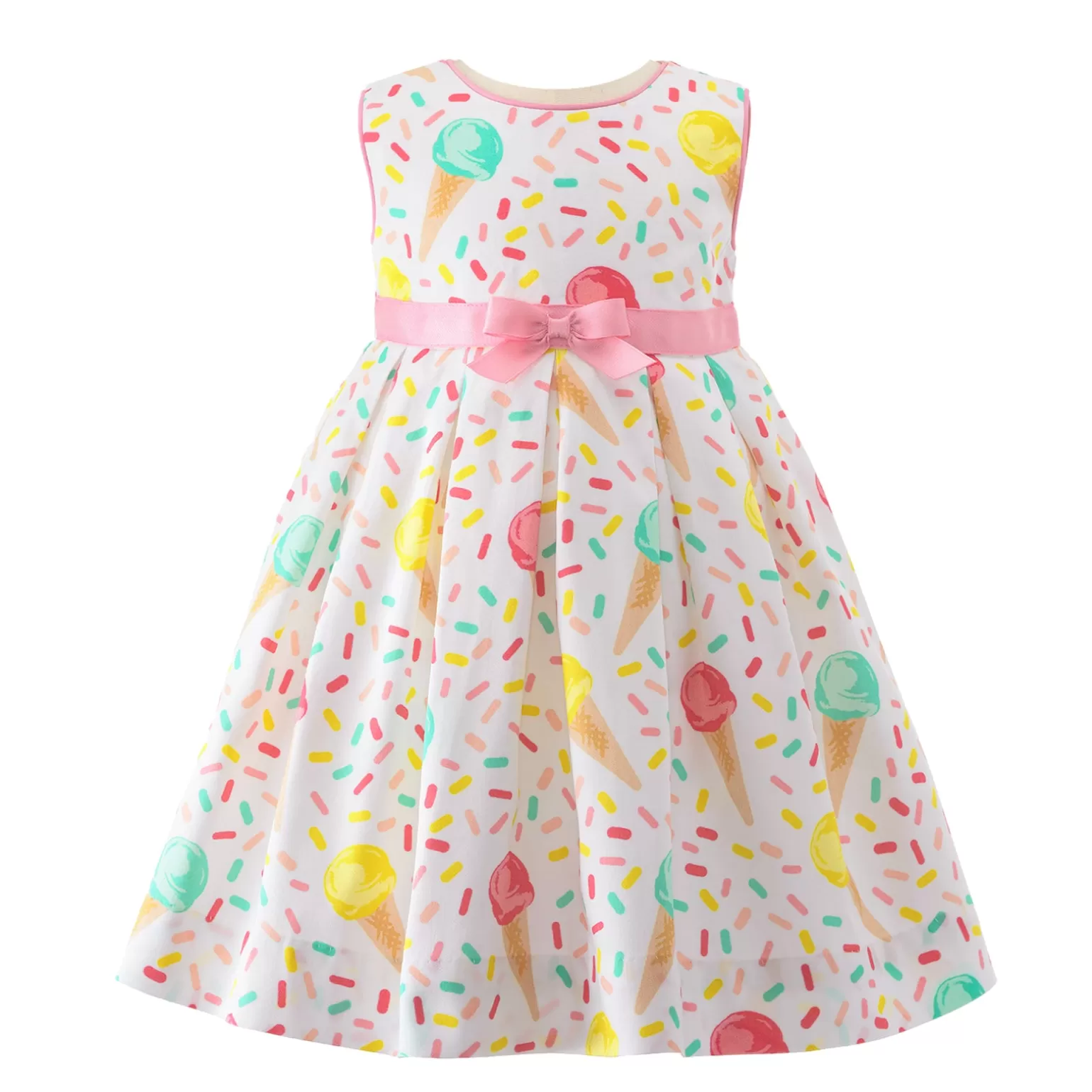 Rachel Riley Ice Cream Dress & Bloomers | Baby Girl Dresses