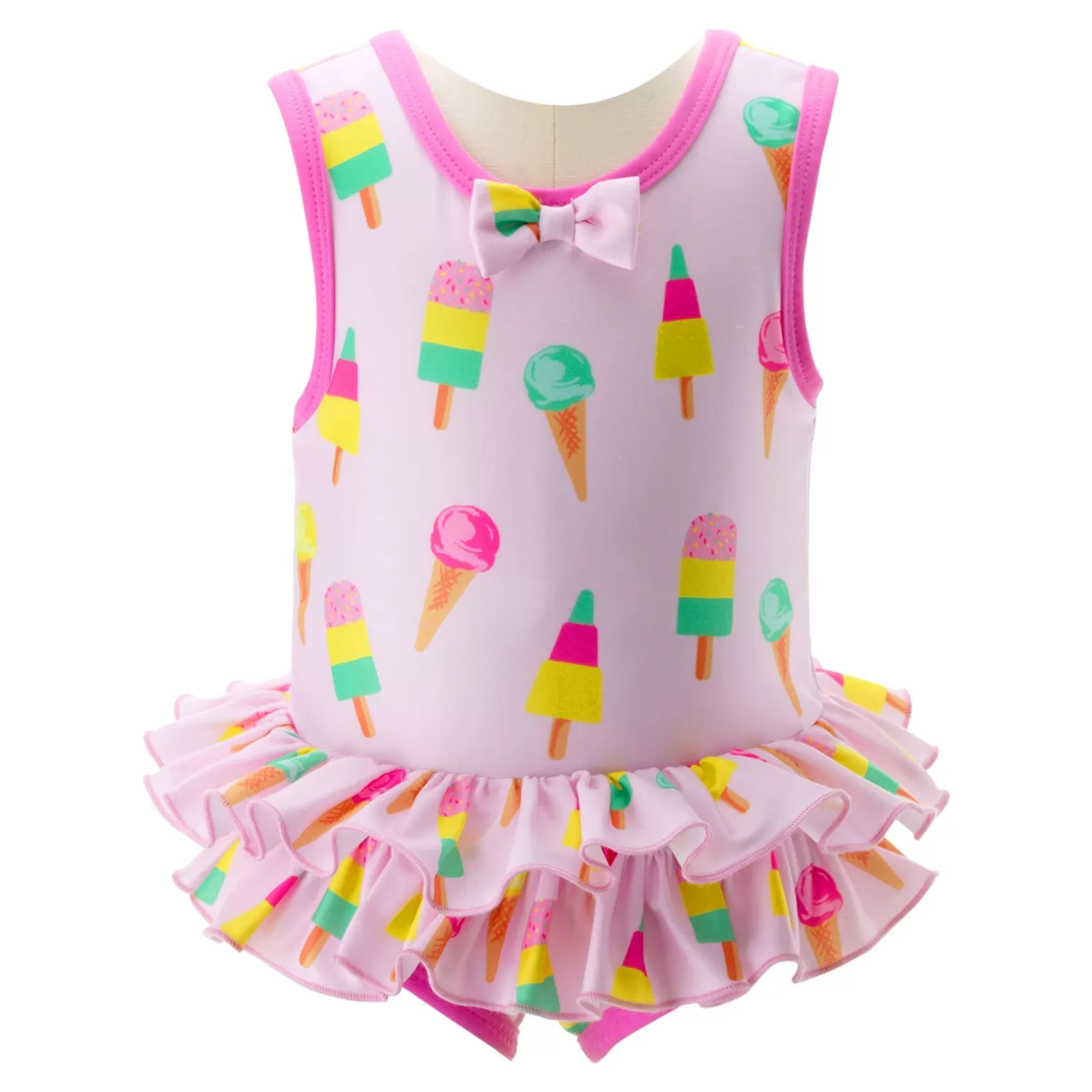 Rachel Riley Ice Cream Swimsuit | Baby Girl Swimwear