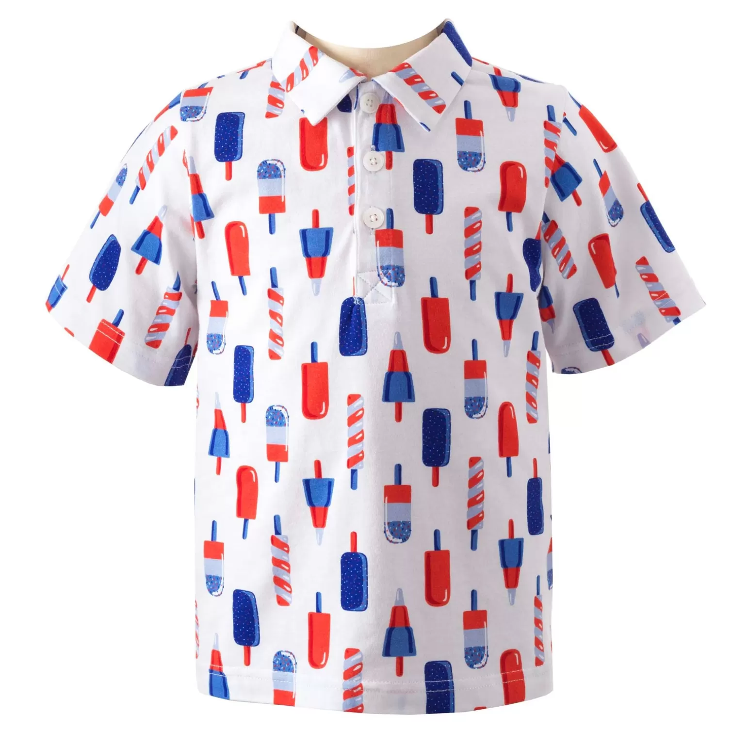Rachel Riley Ice Lolly Polo Shirt | Boy Shirts & Tops