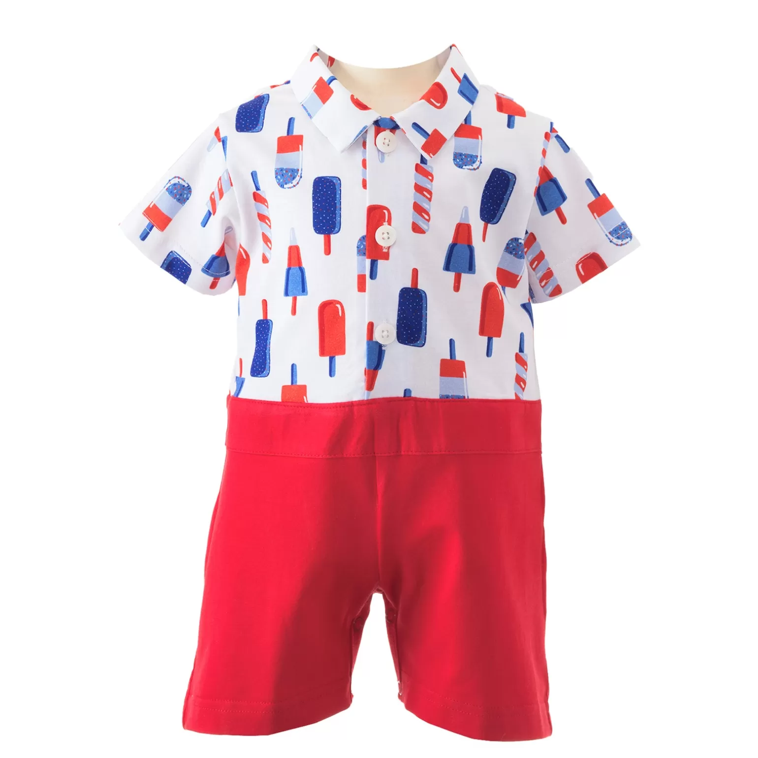 Rachel Riley Ice Lolly Romper | Baby Boy Sets & Outfits