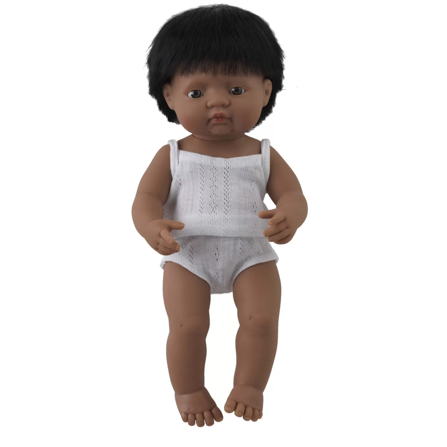 Rachel Riley Jack' Boy Doll & Stripe Shirt & Short Set | Multicultural Dolls