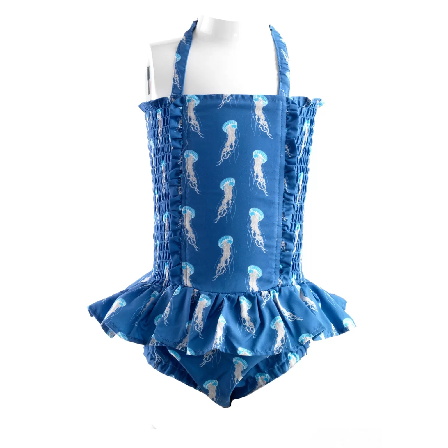 Rachel Riley Jellyfish Ruched Swimsuit | Girl Swim
