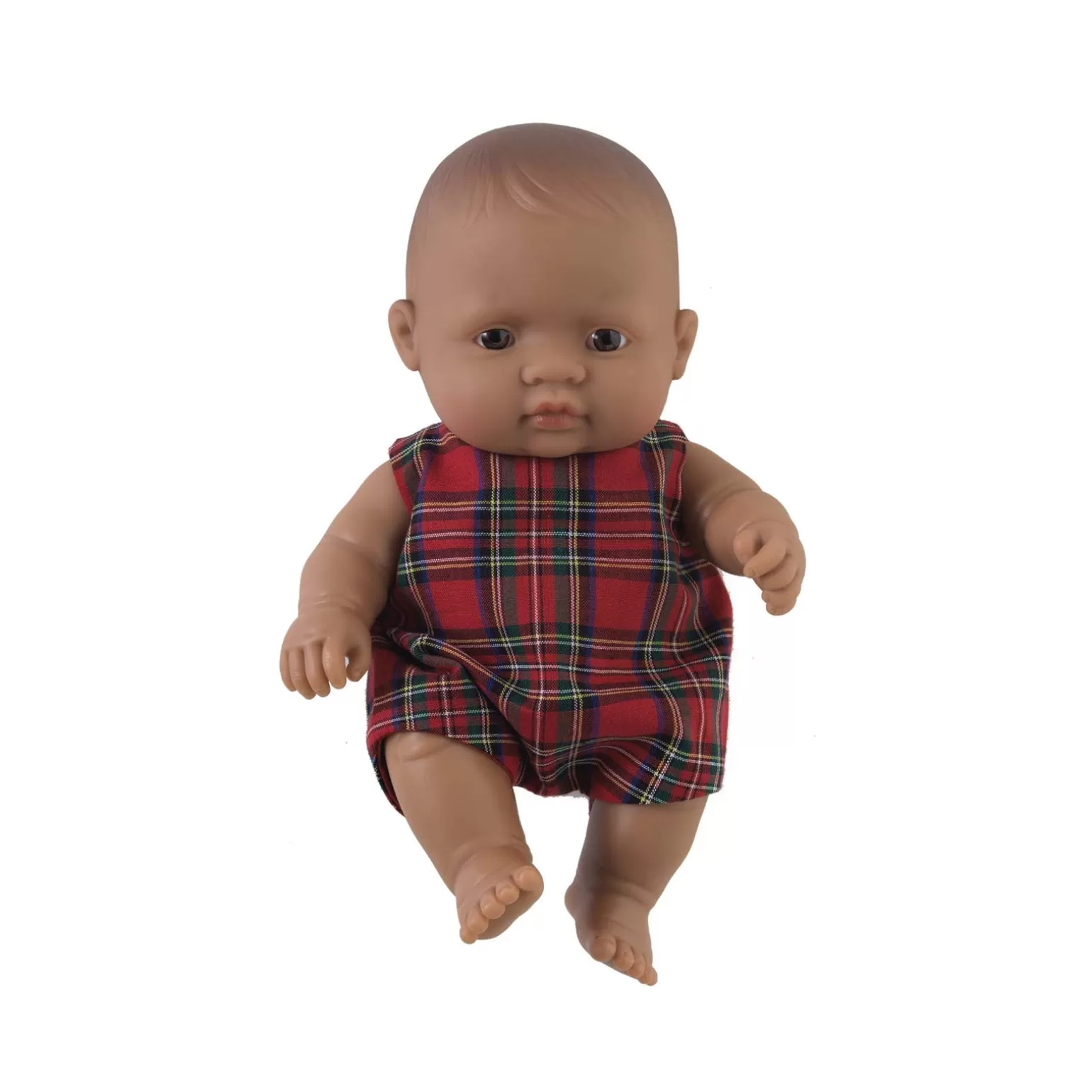 Rachel Riley Jewel' Baby Girl Doll & Tartan Babysuit | Multicultural Dolls