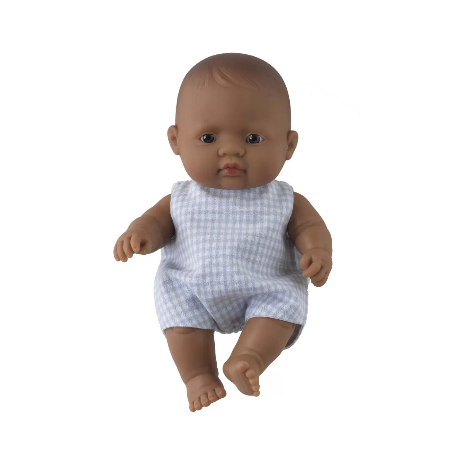 Rachel Riley Jimmy' Baby Boy Doll & Check Romper | Multicultural Dolls