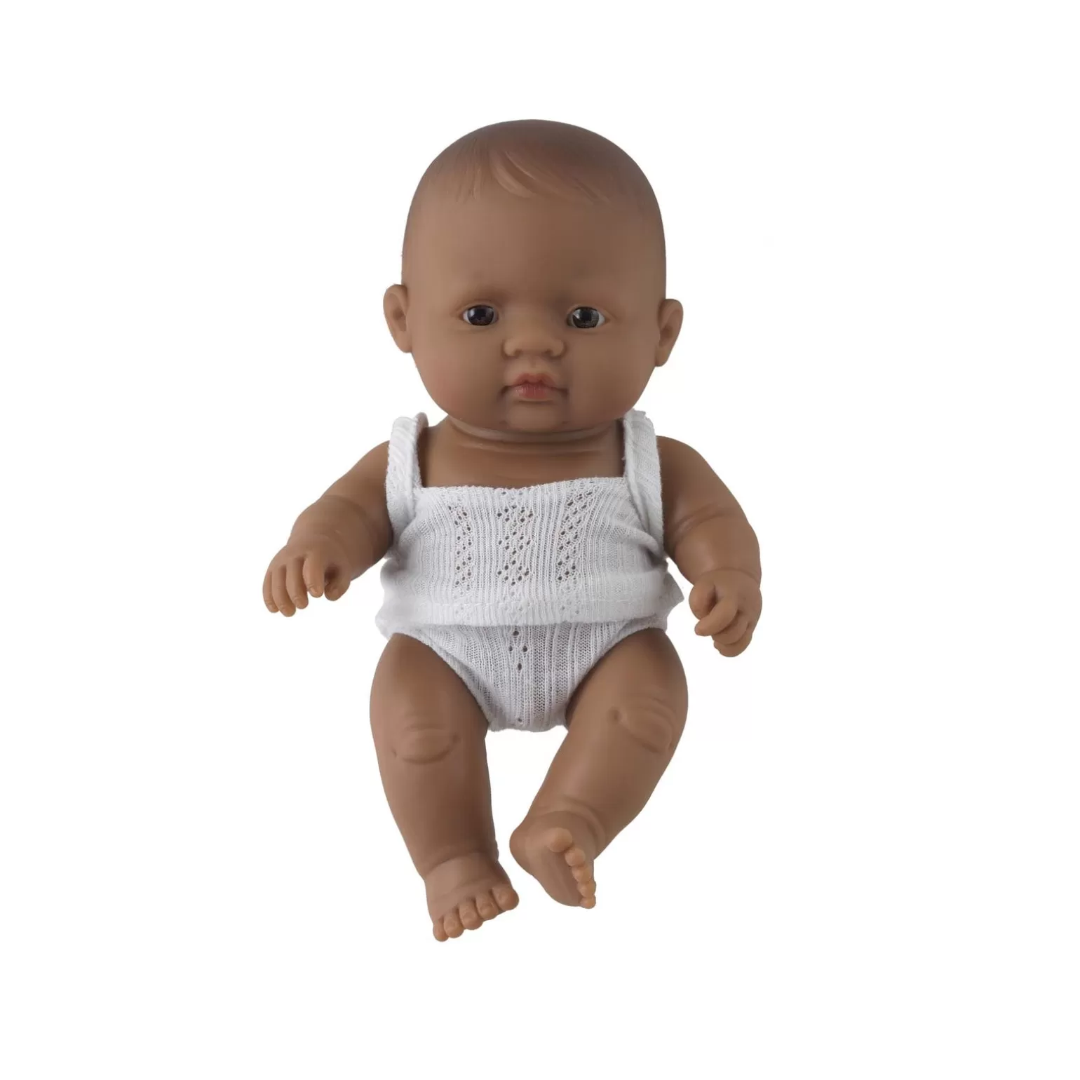 Rachel Riley Jimmy' Baby Boy Doll & Check Romper | Multicultural Dolls