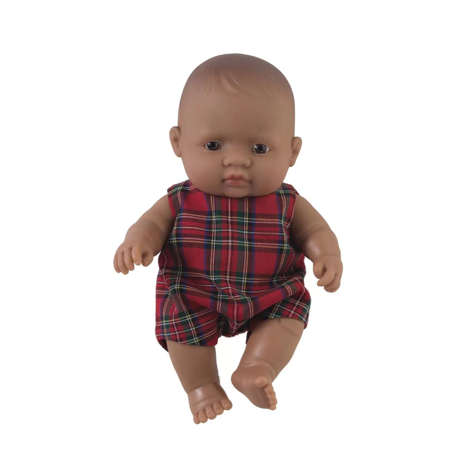 Rachel Riley Jimmy' Baby Boy Doll & Tartan Romper | Multicultural Dolls