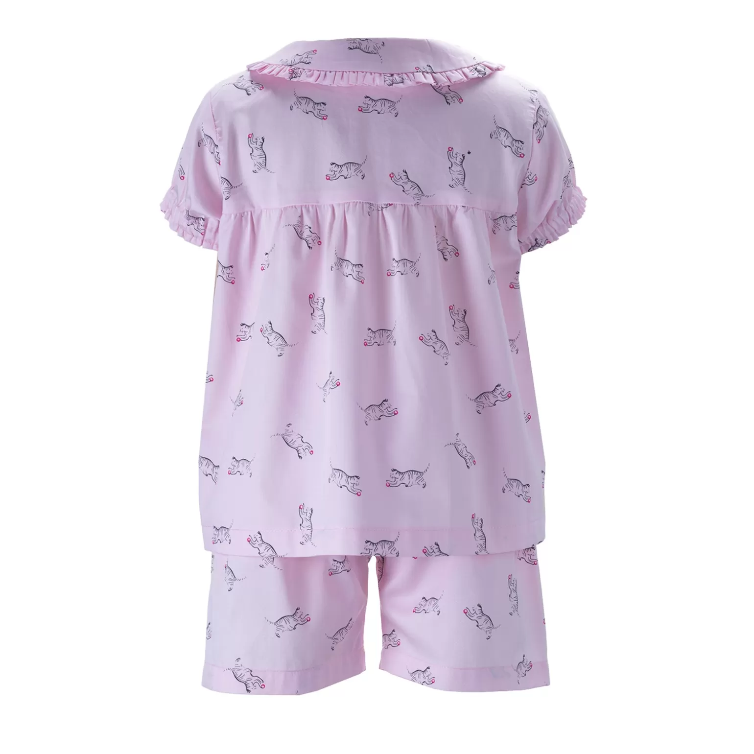 Rachel Riley Kitten Babydoll Short Pyjamas | Girl Pyjamas & Nightdresses