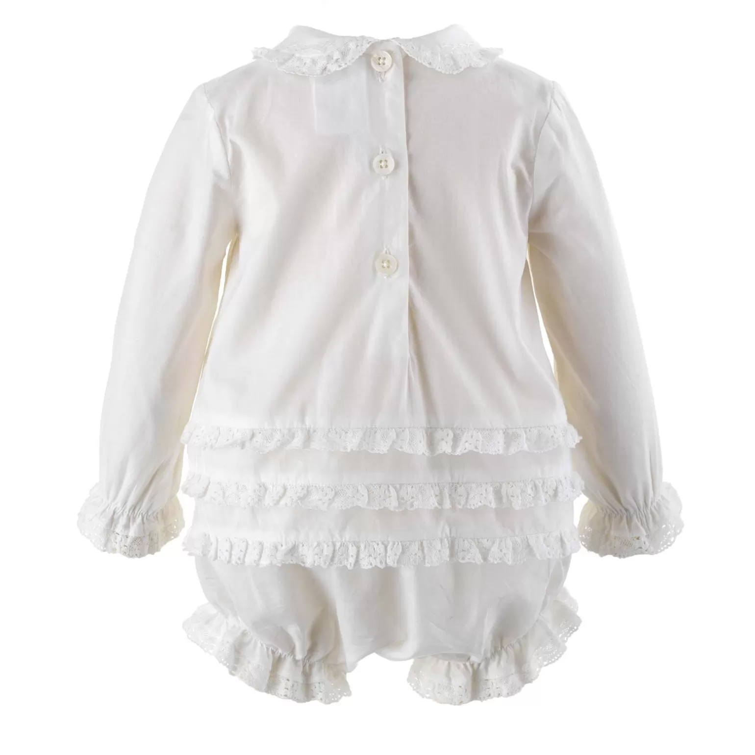 Rachel Riley Lace Trim Body | Baby Boy Babygros & Babysuits