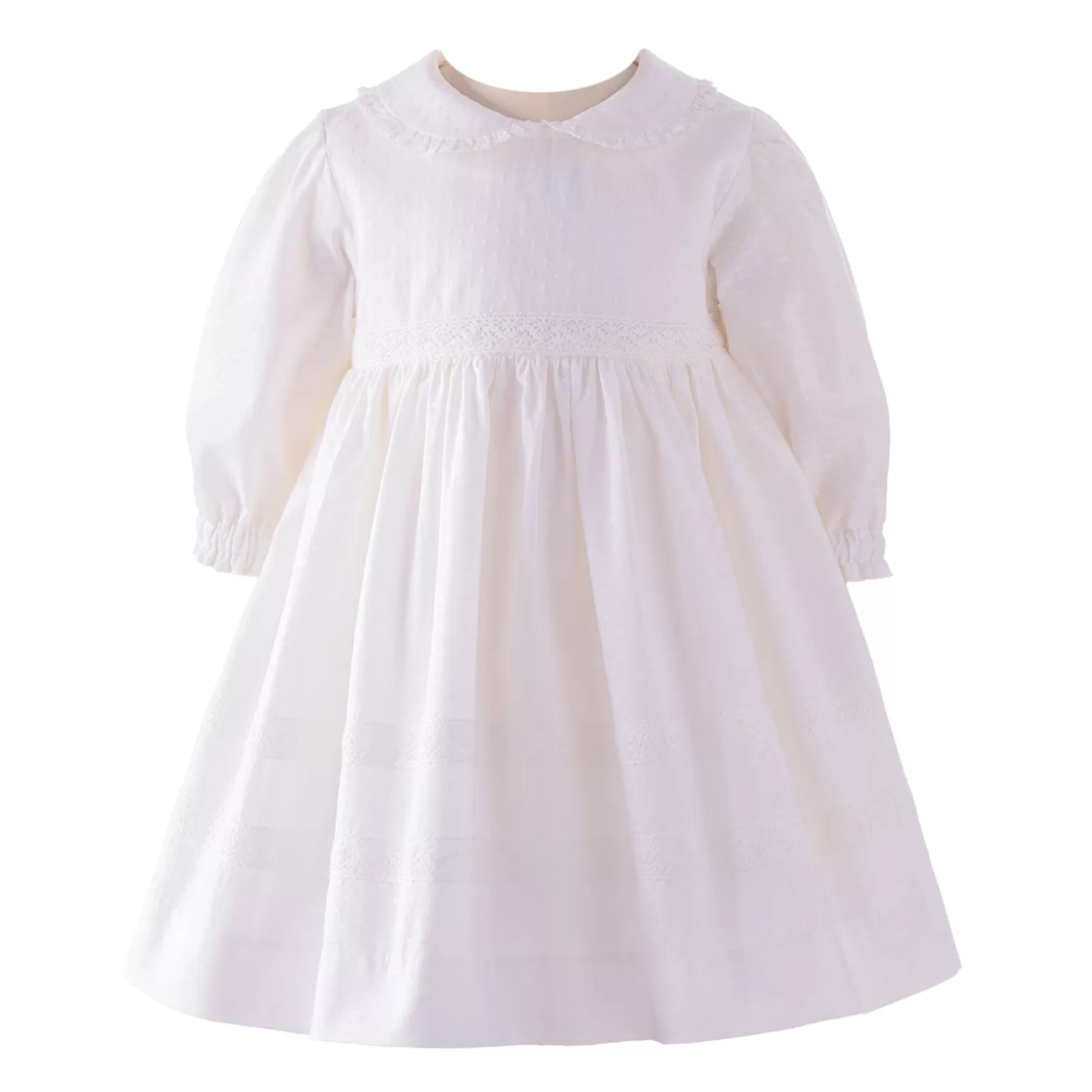 Rachel Riley Lace Trim Dress & Bloomers | Baby Girl Dresses