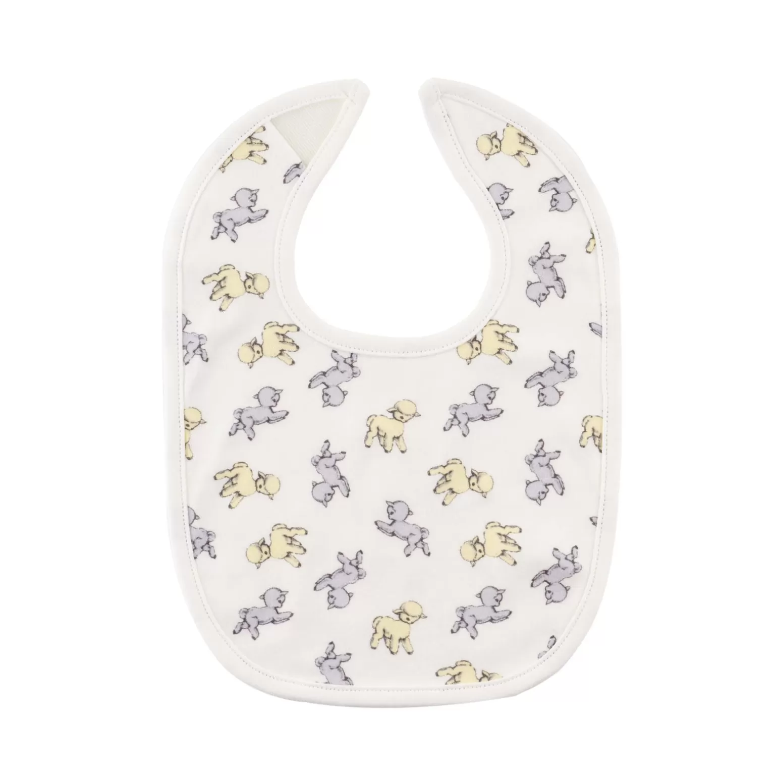 Rachel Riley Lamb Bib | Baby Boy Newborn