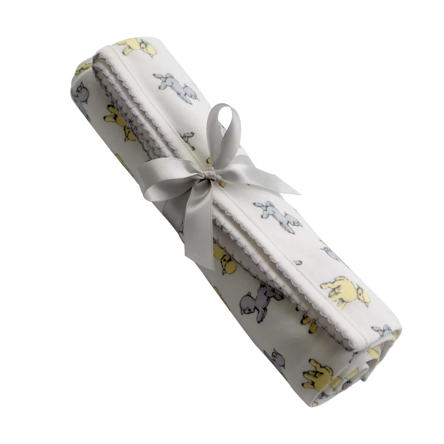 Rachel Riley Lamb Blanket | Baby Boy Bibs & Muslins