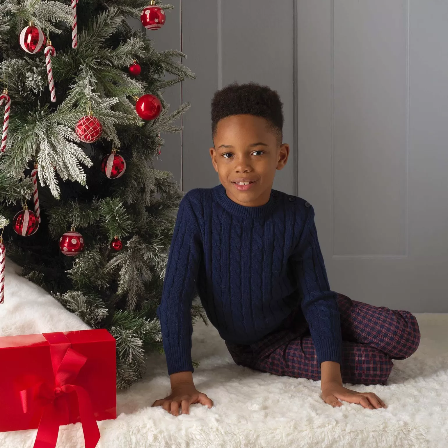Rachel Riley Mini Check Trousers | Boy Bottoms
