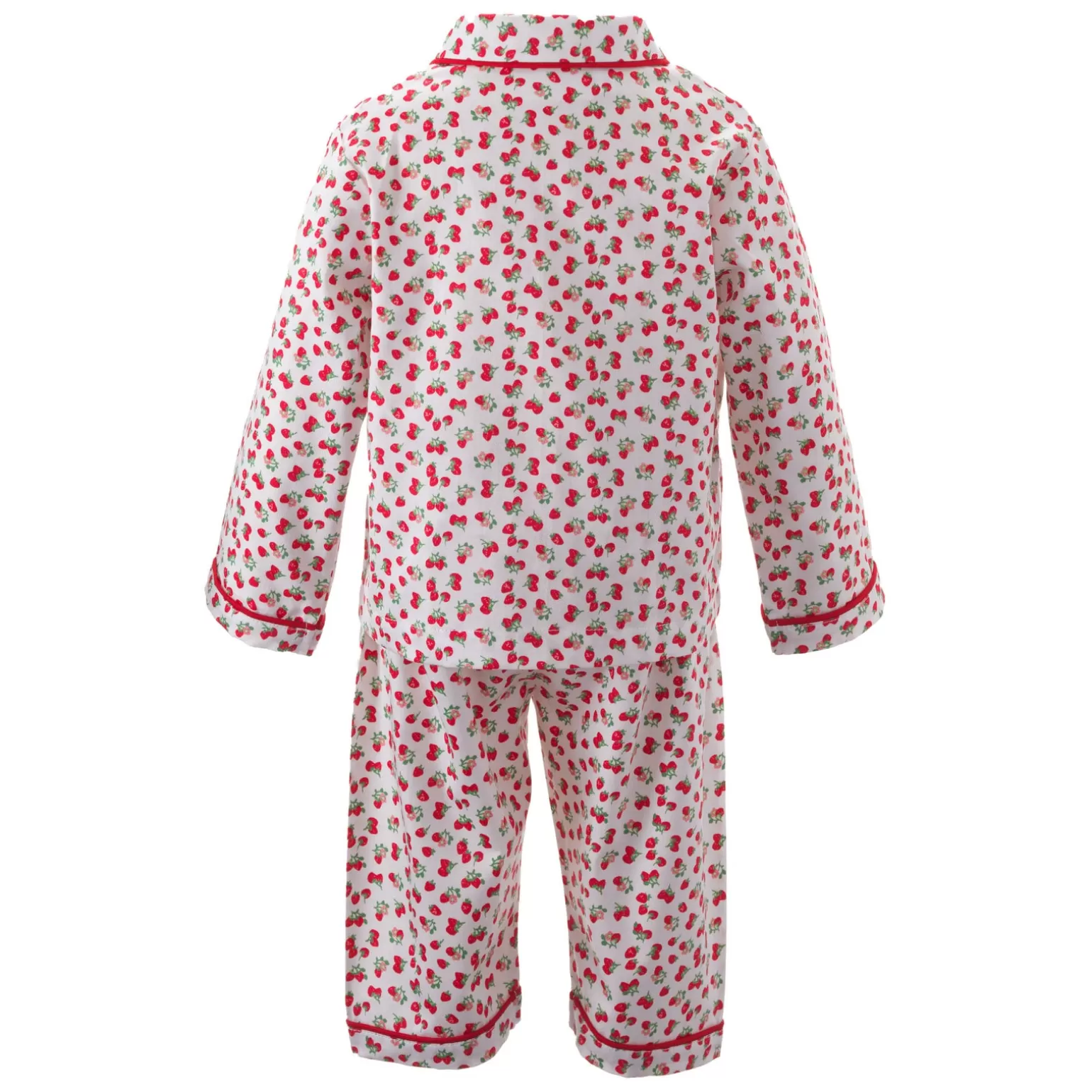 Rachel Riley Mini Strawberry Print Ls Pyjamas | Baby Girl Pyjamas