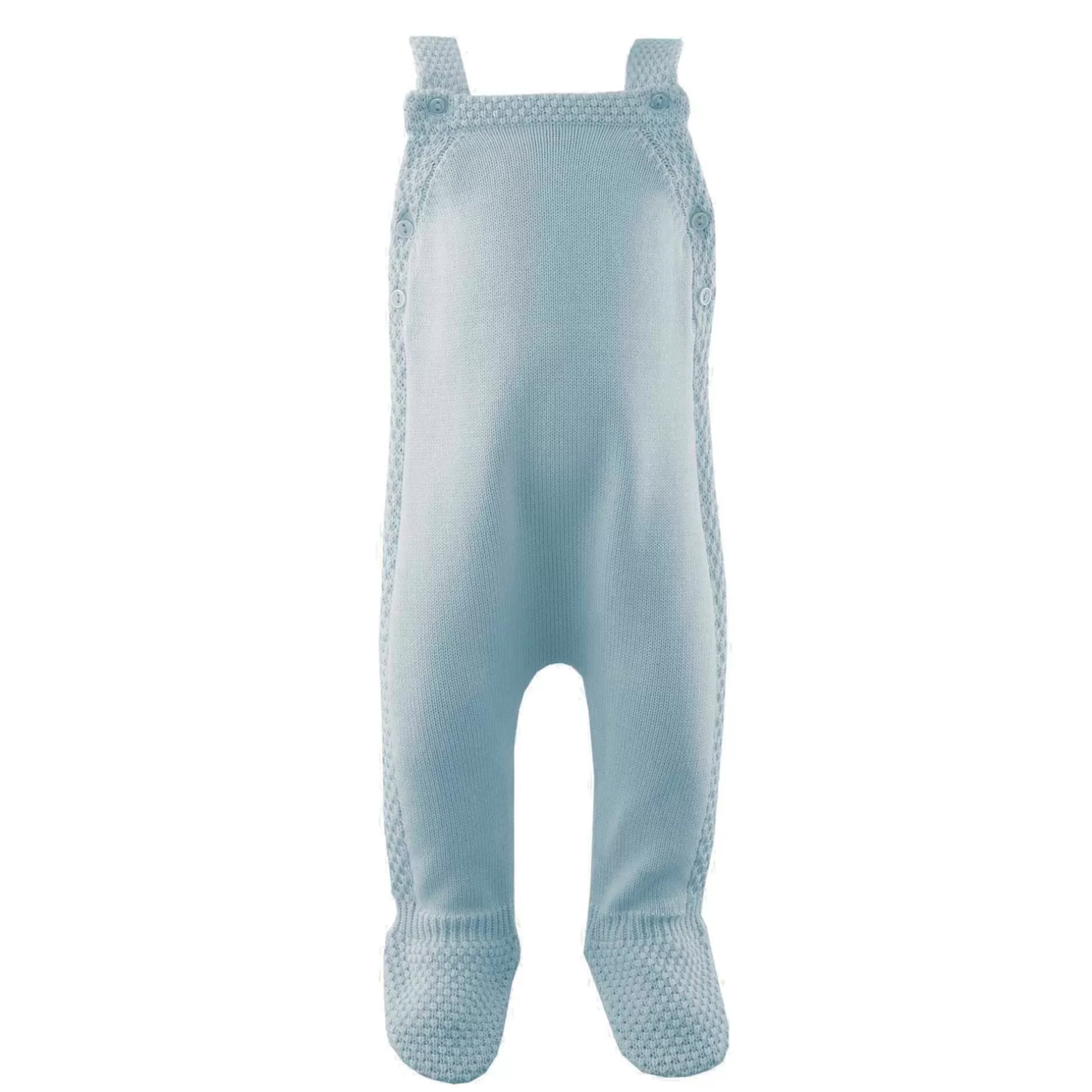 Rachel Riley Moss Stitch Strap Romper | Baby Boy Newborn
