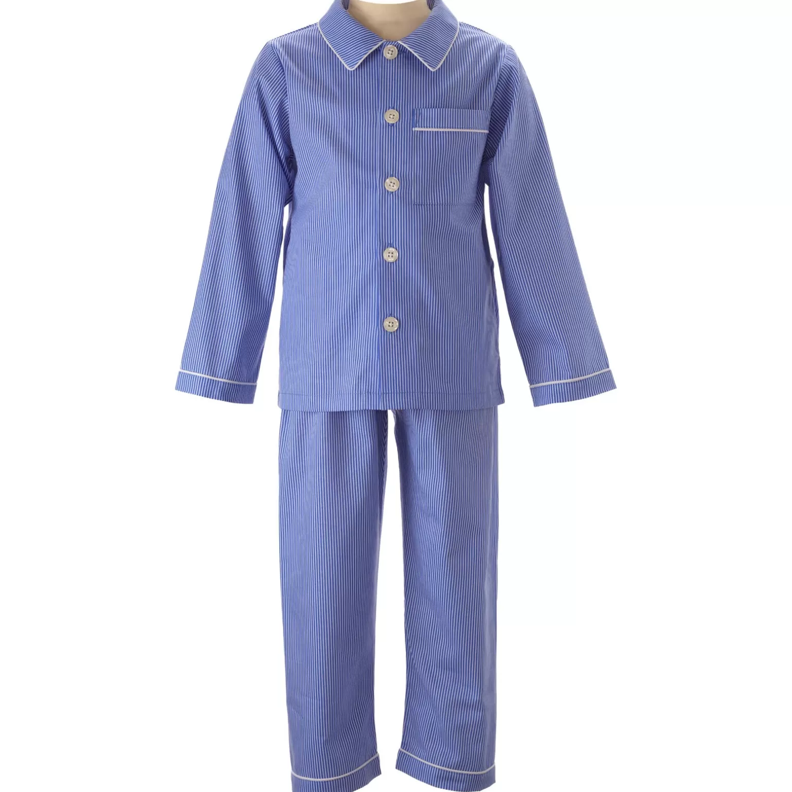Rachel Riley Narrow Striped Ls Pyjamas | Boy Pyjamas