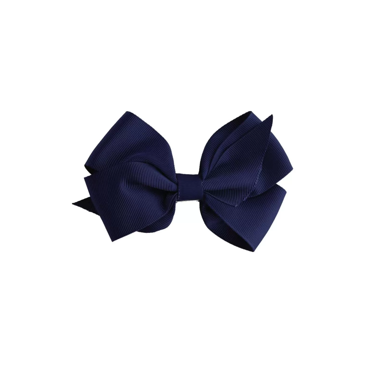 Rachel Riley Navy Grosgrain Ribbon Hairbow | Girl Hair Accessories