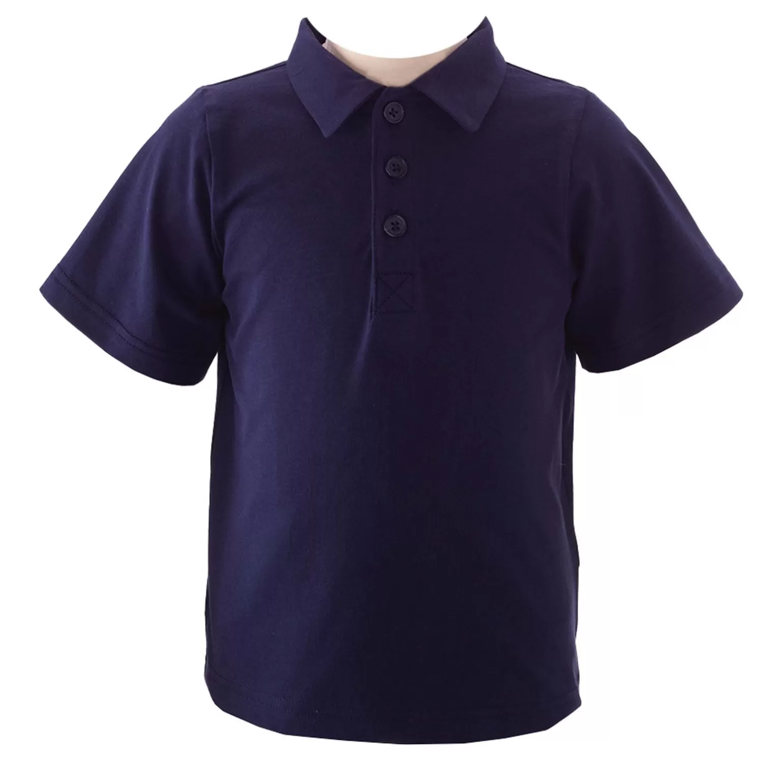 Rachel Riley Navy Short Sleeved Polo Shirt | Boy Shirts & Tops