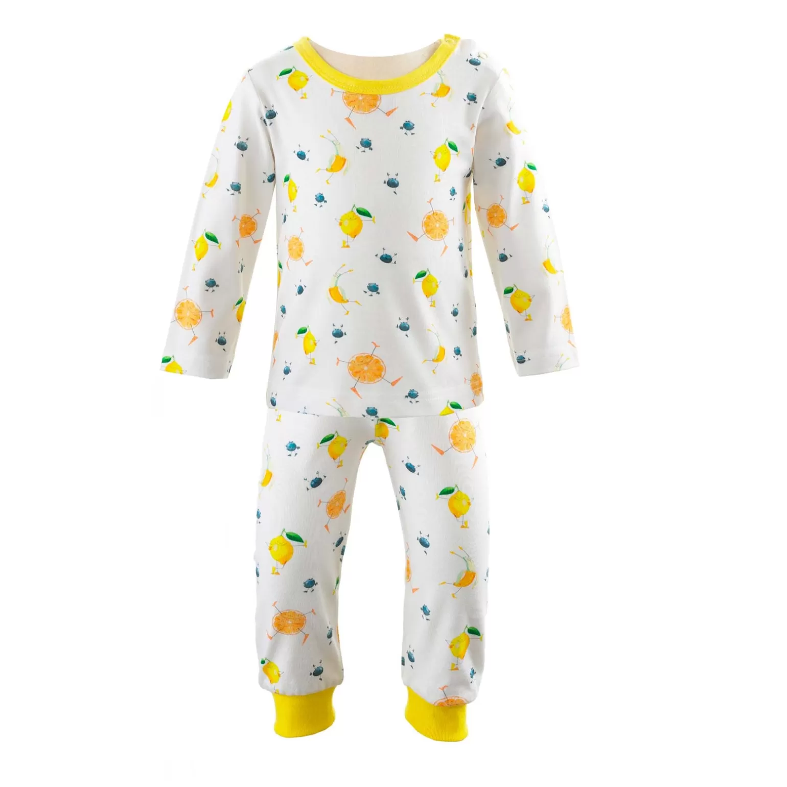 Rachel Riley Oranges & Lemons Pyjama Set | Baby Boy Pyjamas