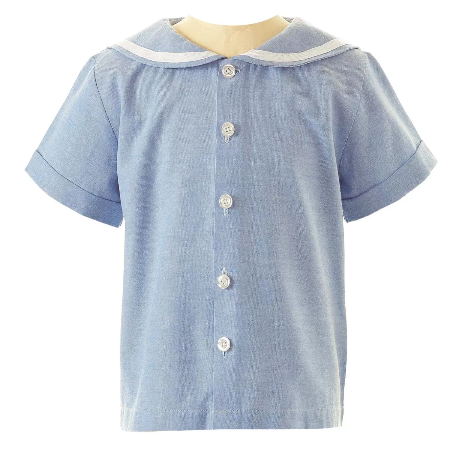 Rachel Riley Oxford Sailor Shirt | Boy Shirts & Tops