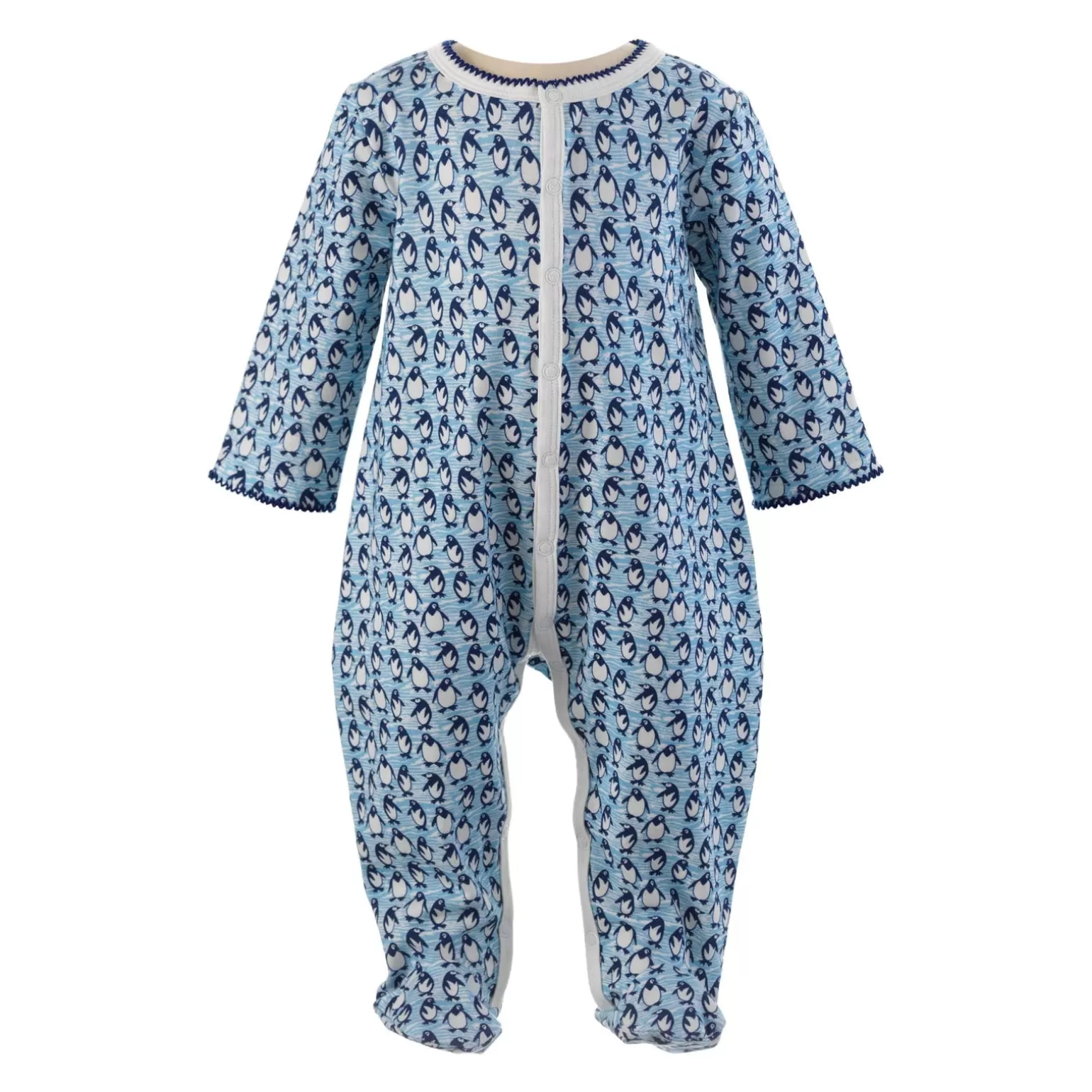 Rachel Riley Penguin Babygro | Baby Boy Newborn