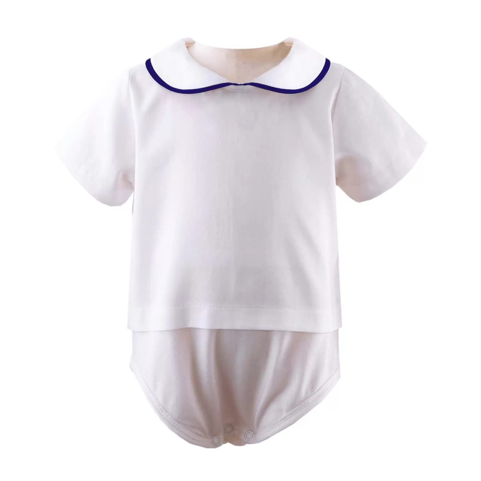 Rachel Riley Peter Pan Collar Body | Baby Boy Babygros & Babysuits