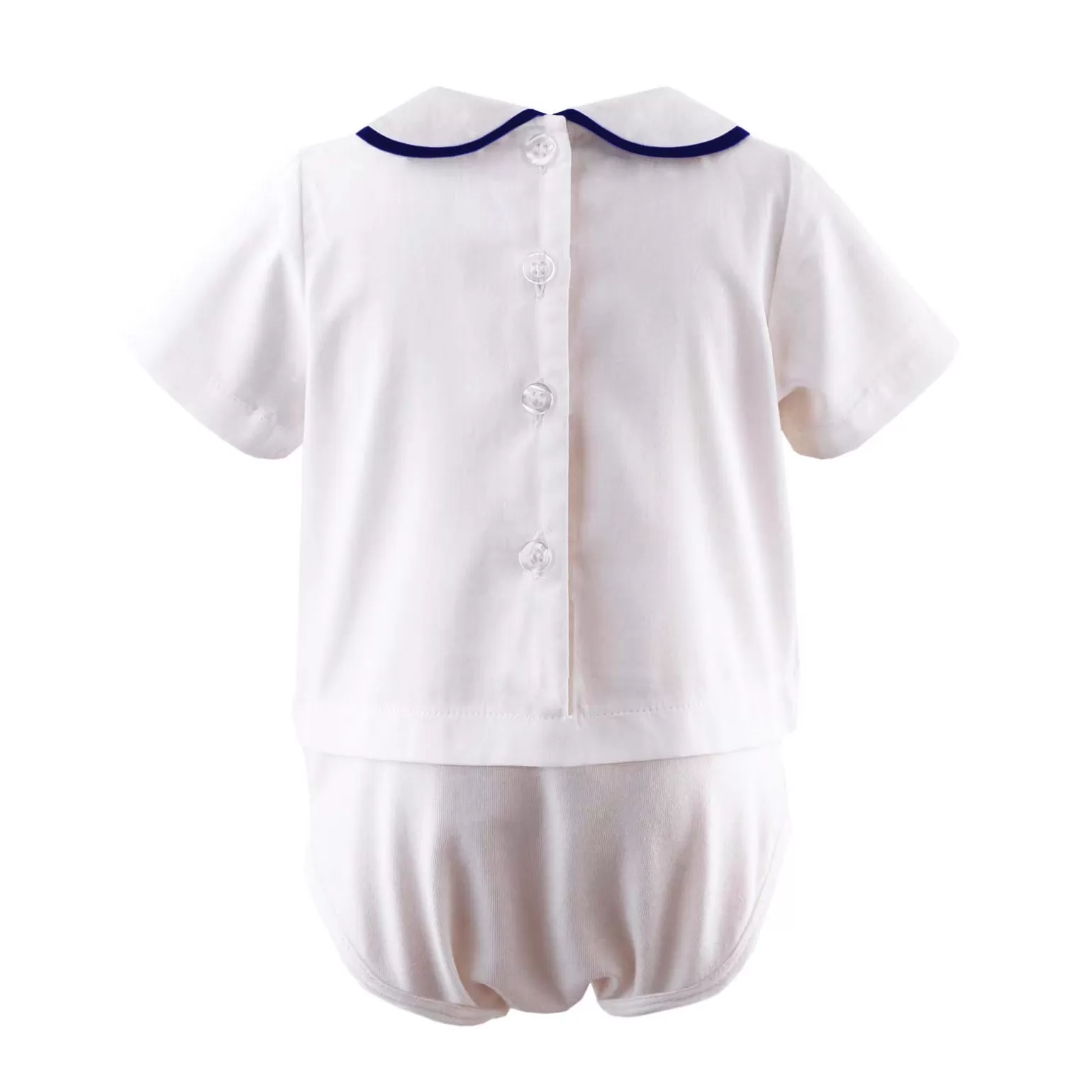 Rachel Riley Peter Pan Collar Body | Baby Boy Sets & Outfits