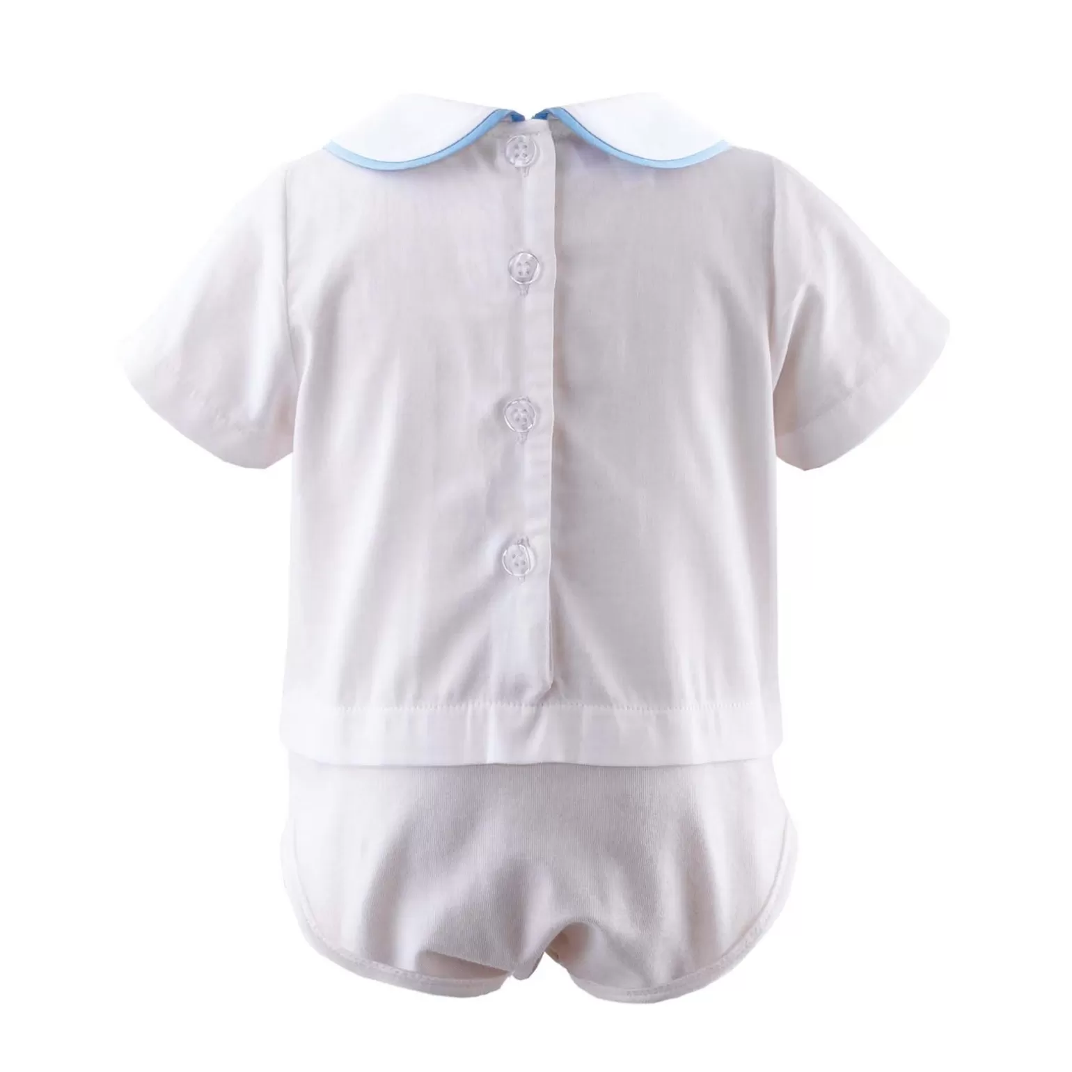 Rachel Riley Peter Pan Collar Body | Baby Boy Babygros & Babysuits