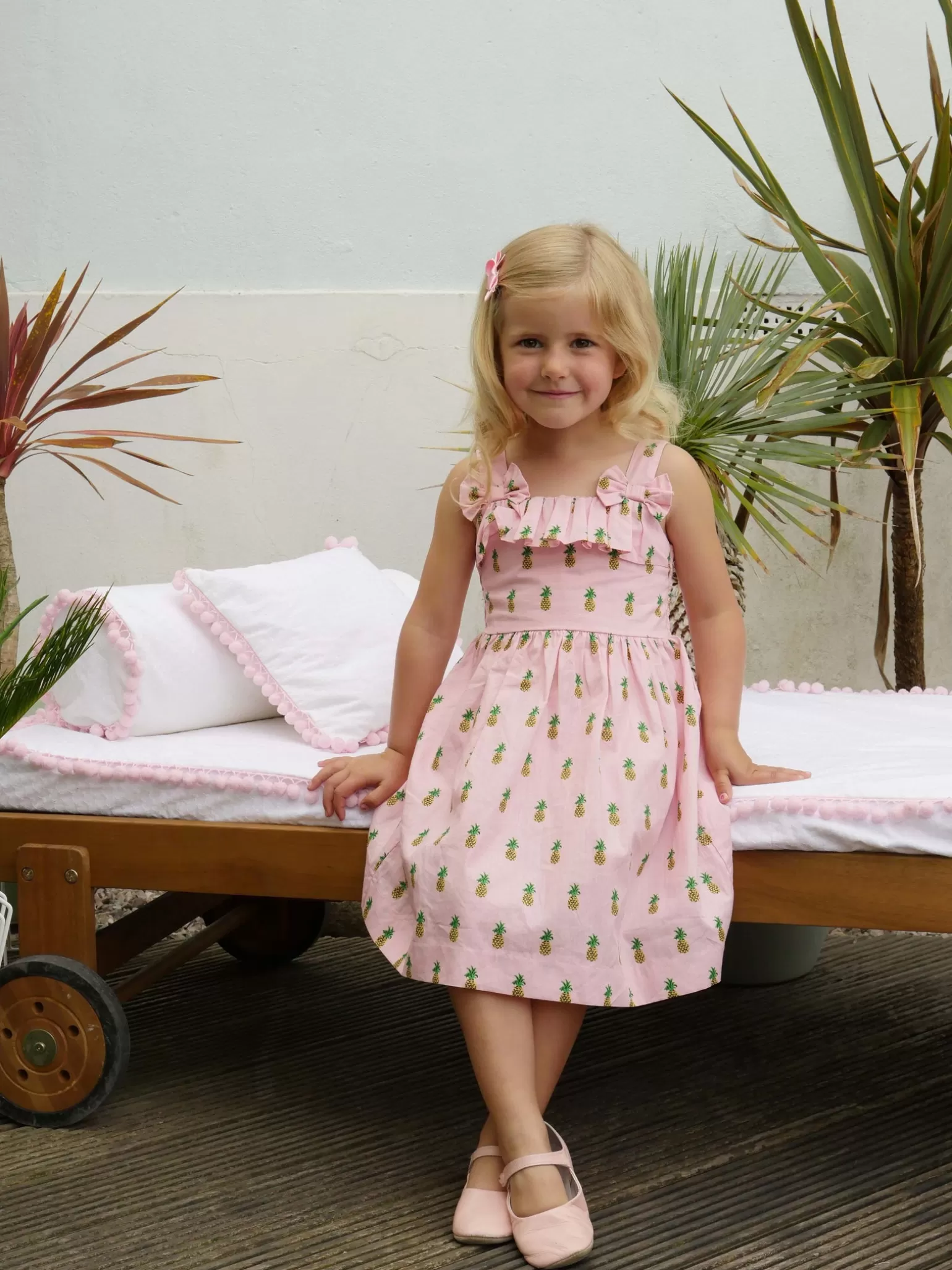 Rachel Riley Pineapple Sundress | Girl Dresses