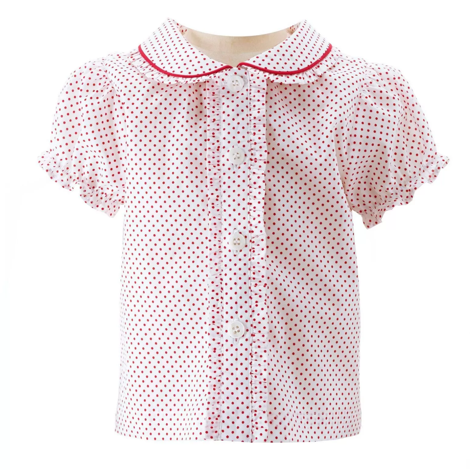 Rachel Riley Polka Dot Blouse | Baby Girl Sets & Outfits