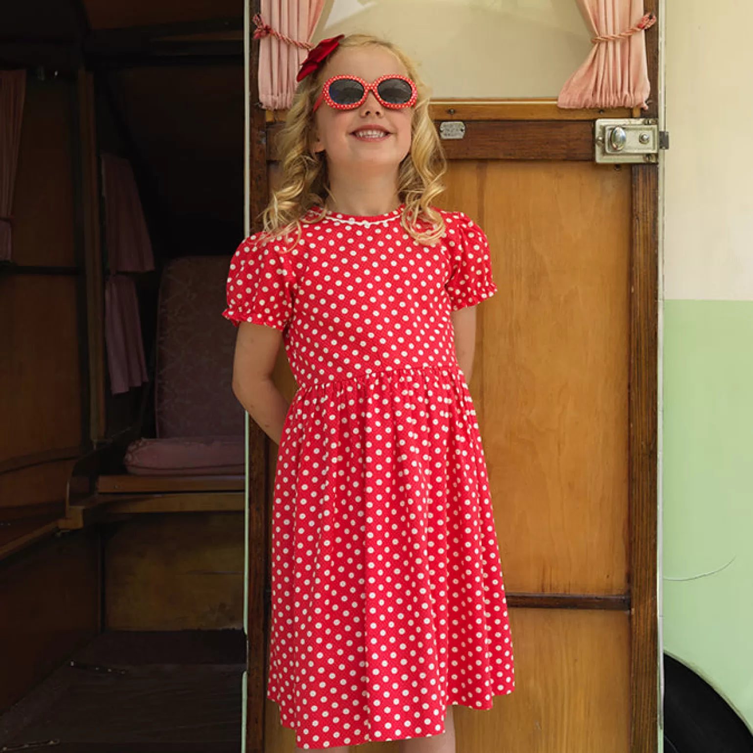 Rachel Riley Polka Dot Dress | Girl Dresses