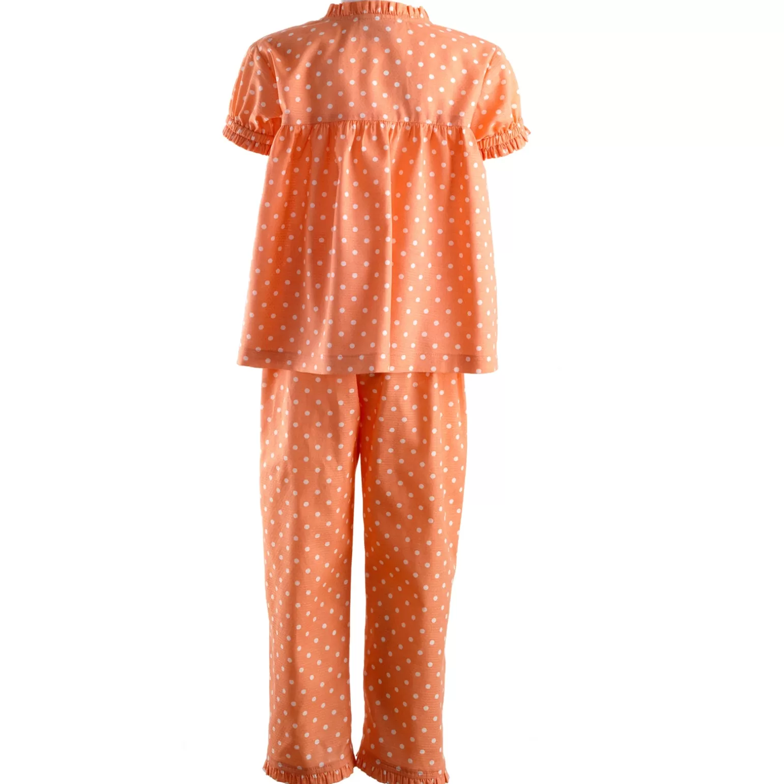 Rachel Riley Polka Dot Frill Pyjamas | Girl Pyjamas & Nightdresses