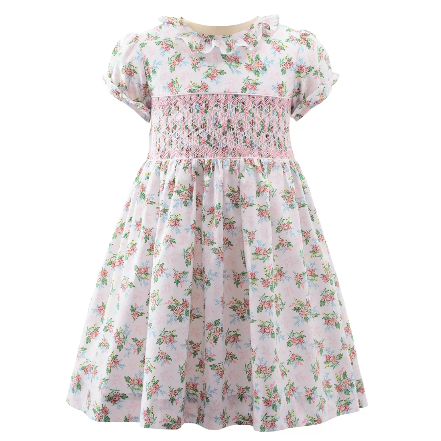 Rachel Riley Posy Smocked Dress | Girl Dresses