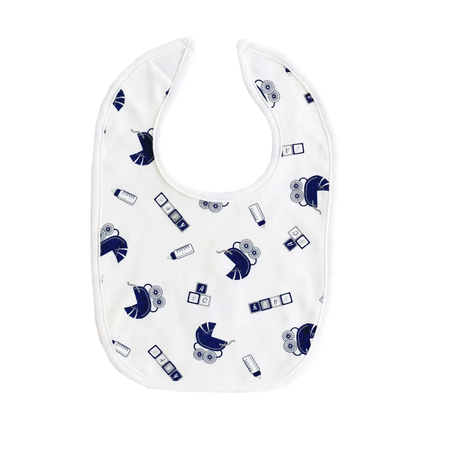 Rachel Riley Pram Print Bib | Baby Girl Bibs & Muslins