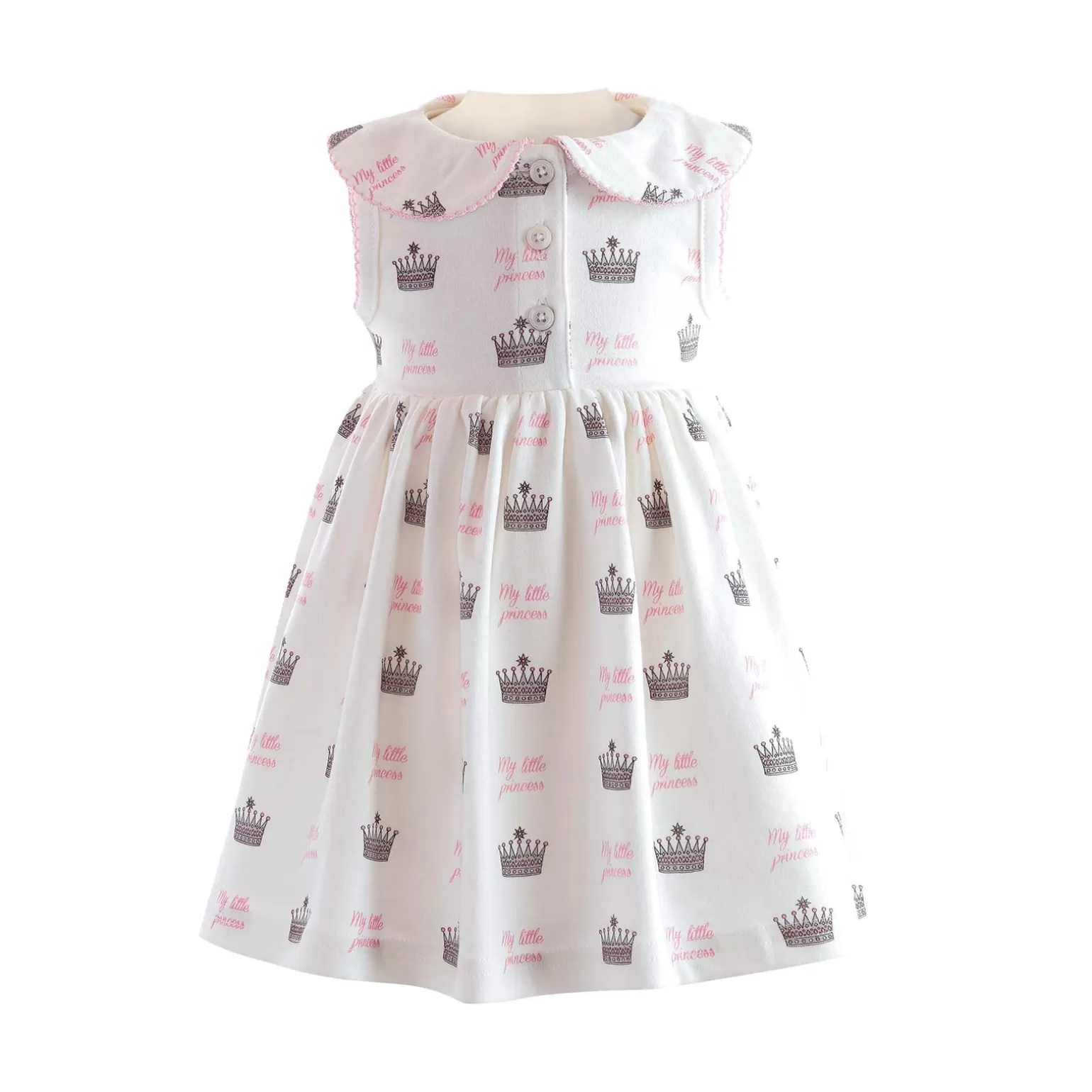 Rachel Riley Princess Crown Dress | Baby Girl Newborn