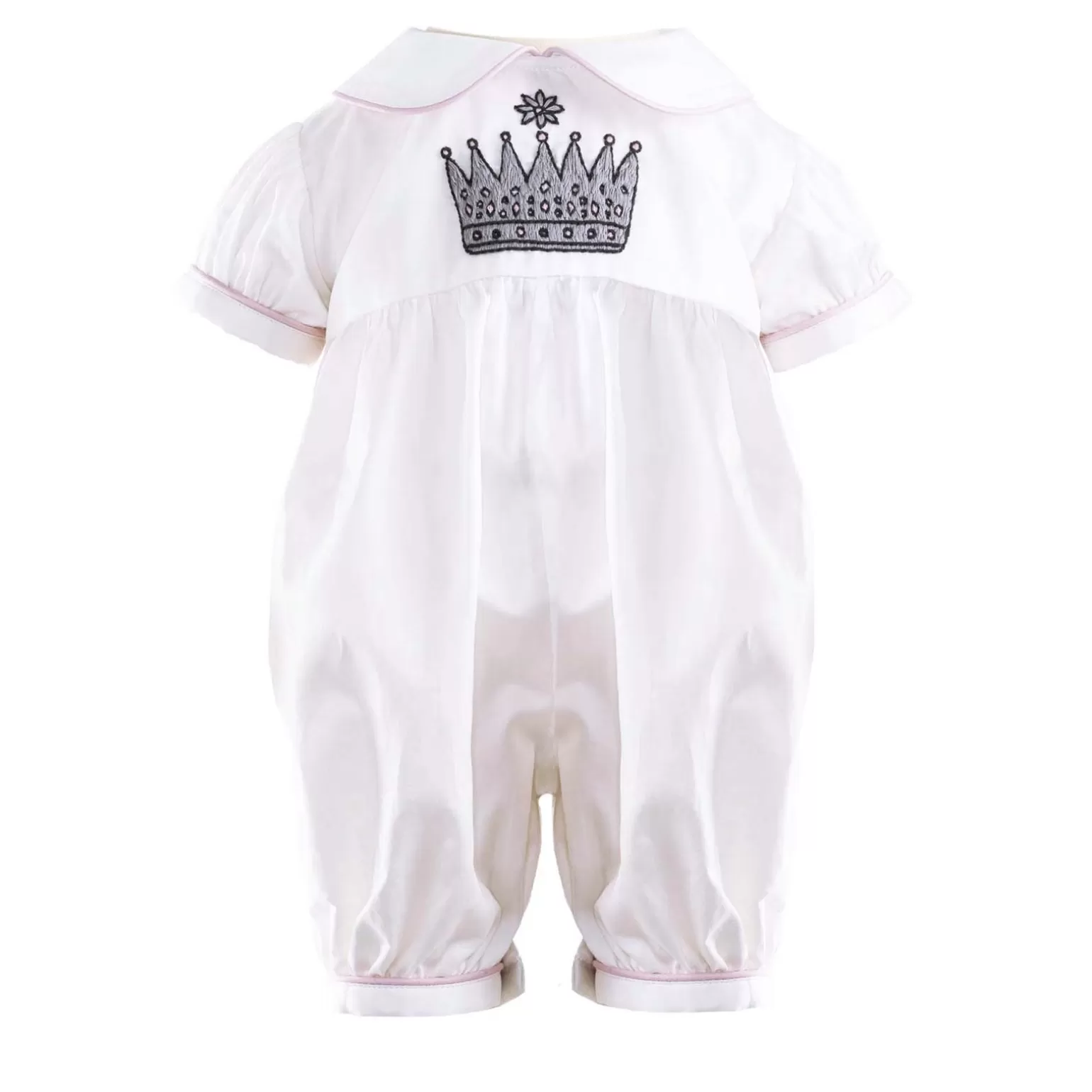 Rachel Riley Princess Crown Embroidered Bib | Baby Girl Bibs & Muslins