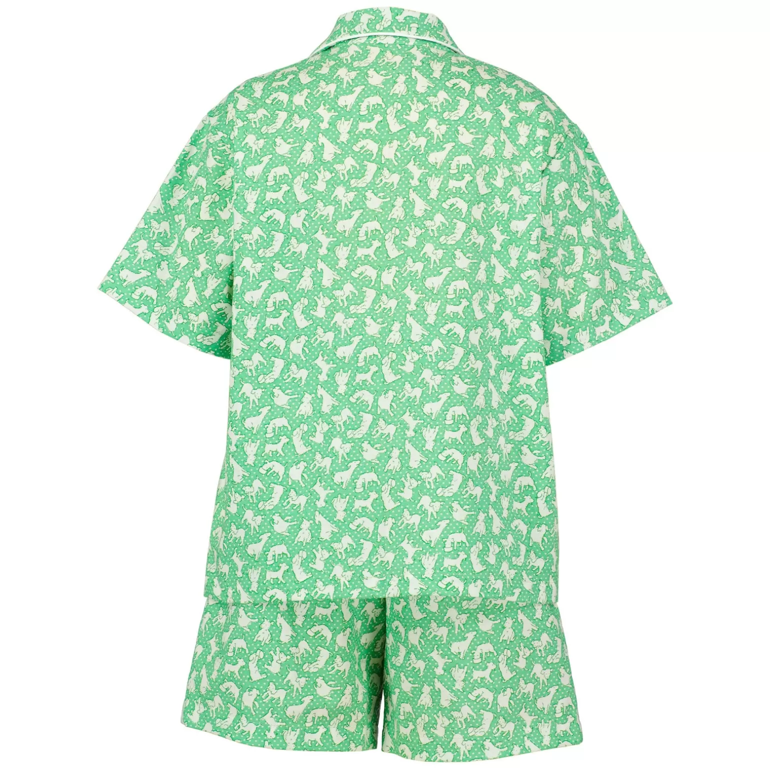 Rachel Riley Puppy Print Short Pyjamas | Girl Pyjamas & Nightdresses