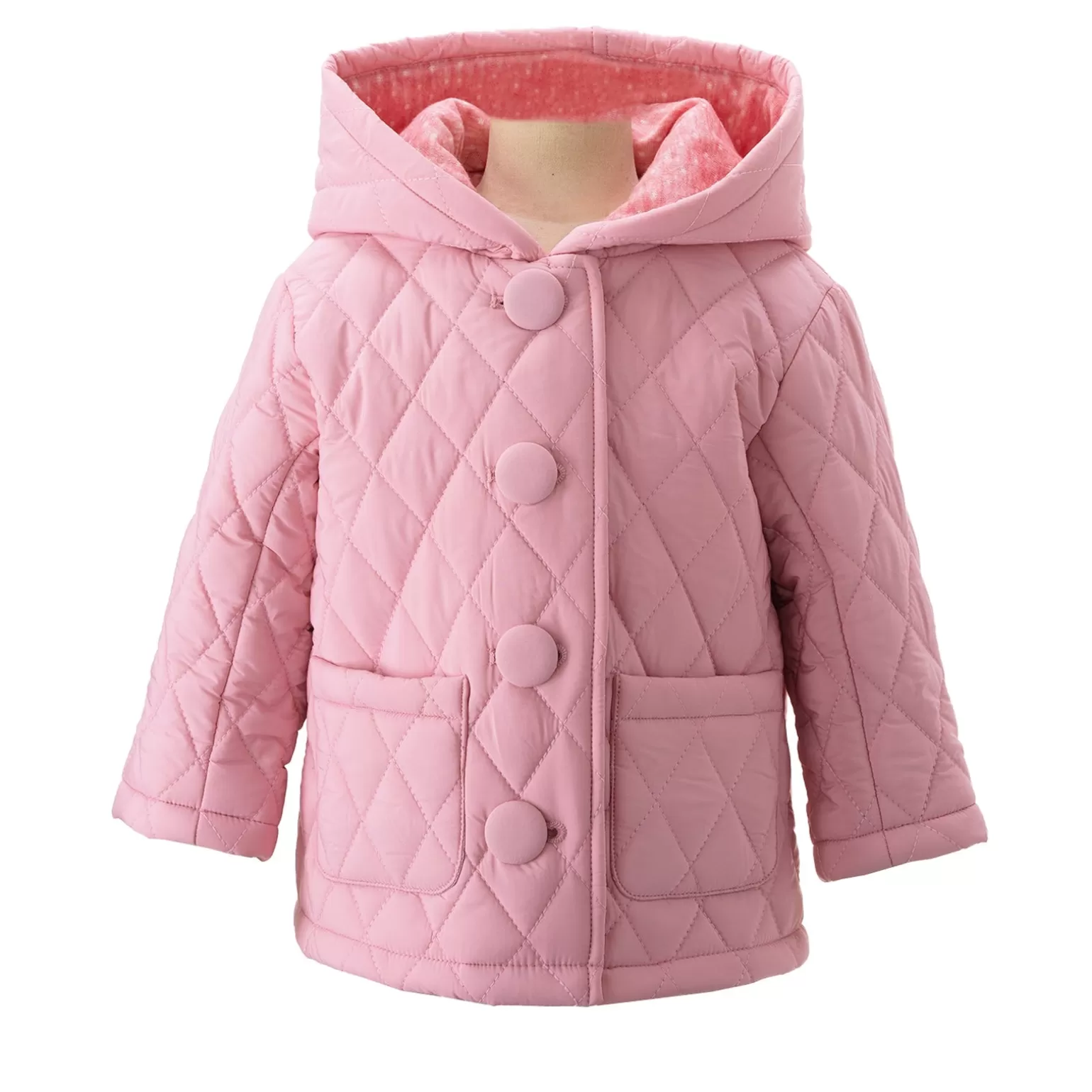 Rachel Riley Quilted Hooded Jacket | Baby Girl Coats & Jackets