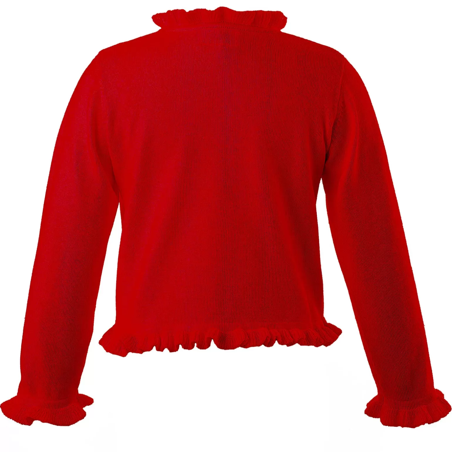 Rachel Riley Red Frill Cardigan | Girl Knitwear, Jackets & Coats