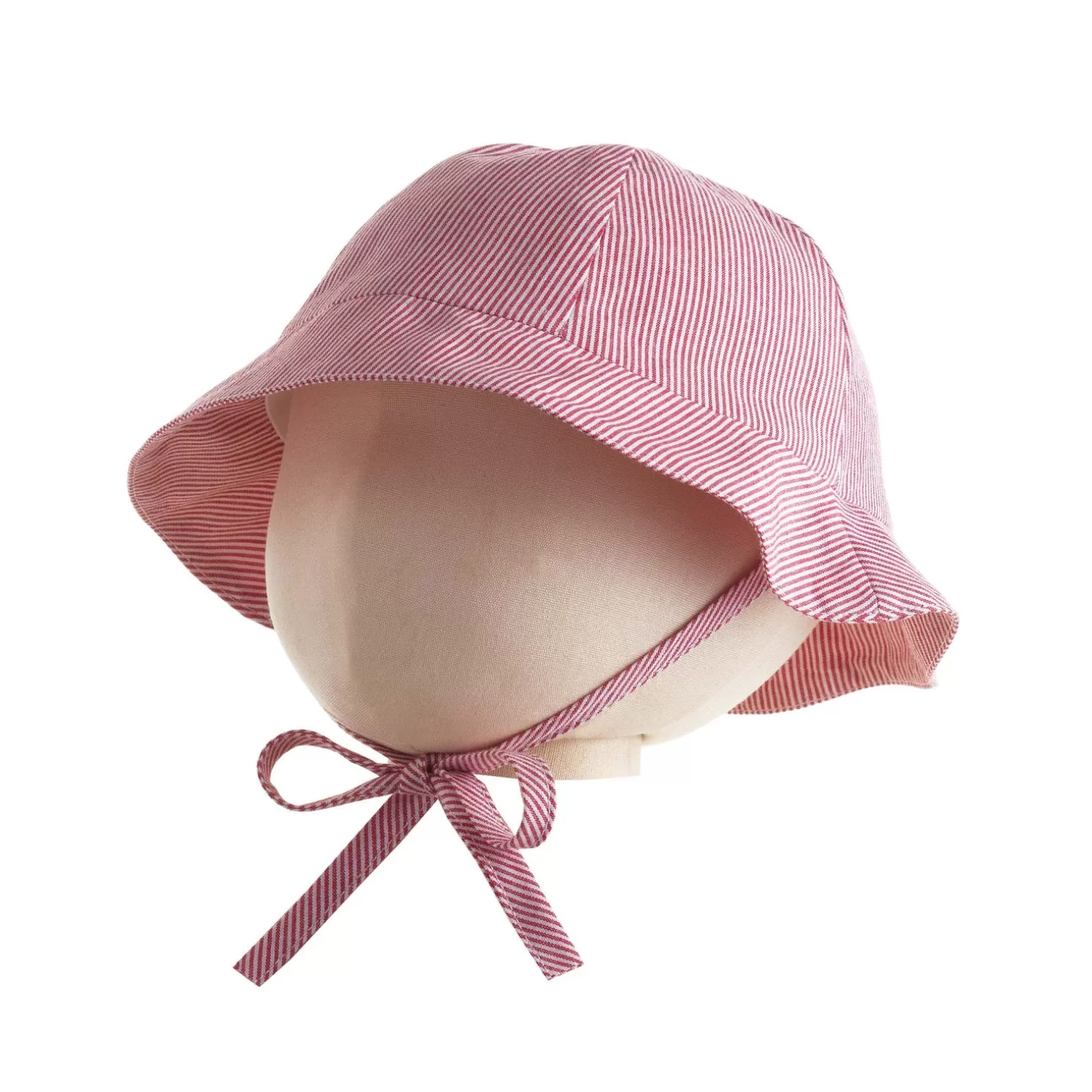 Rachel Riley Red Striped Sunhat | Baby Girl Hats