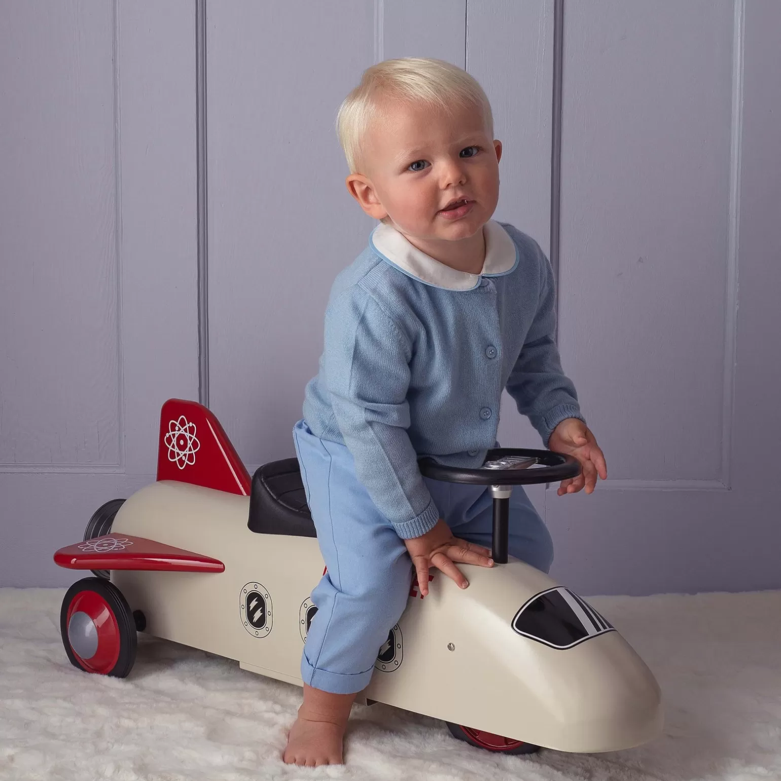 Rachel Riley Ride-On Rocket | Ride-On Toys