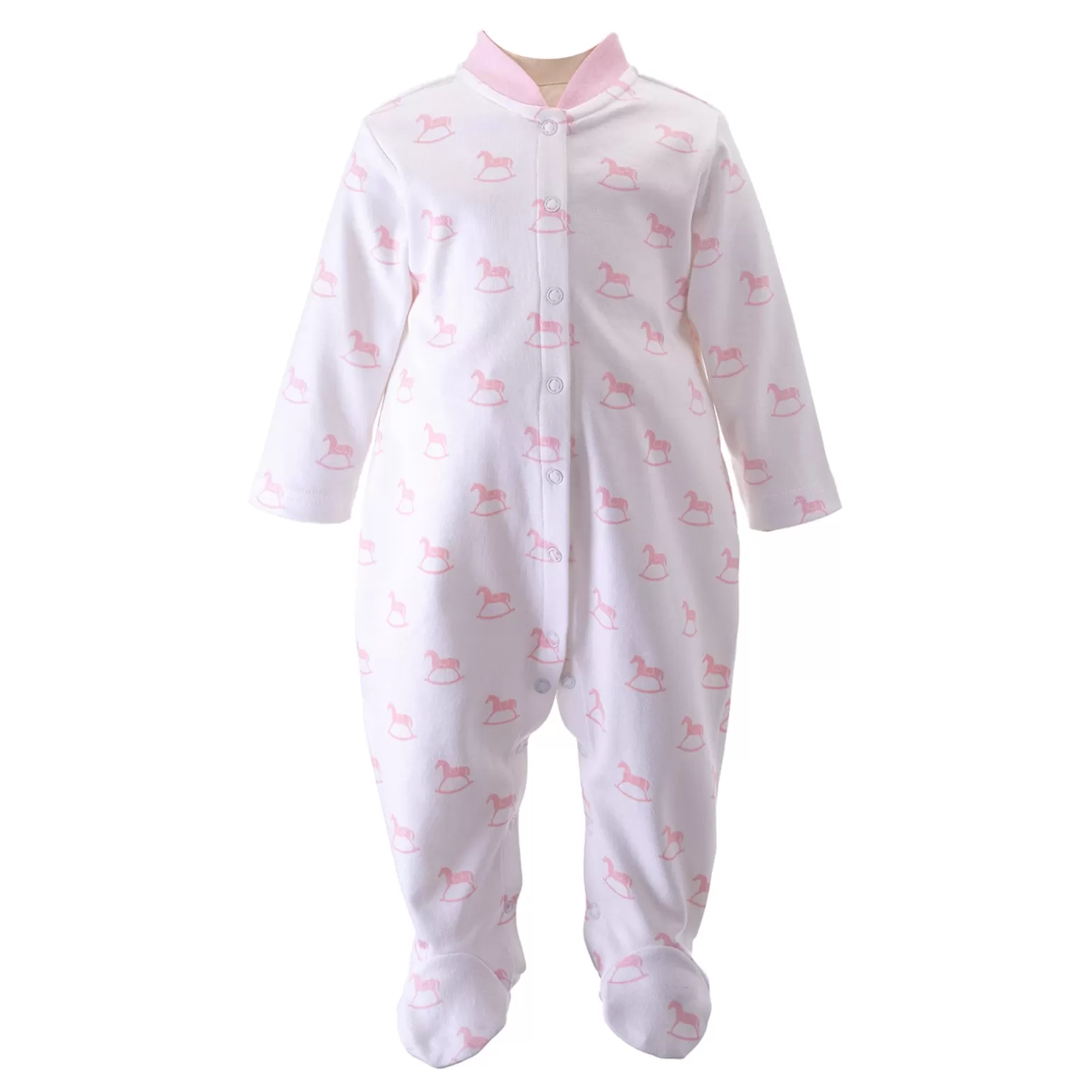 Rachel Riley Rocking Horse Babygro | Baby Girl Babygros & Babysuits