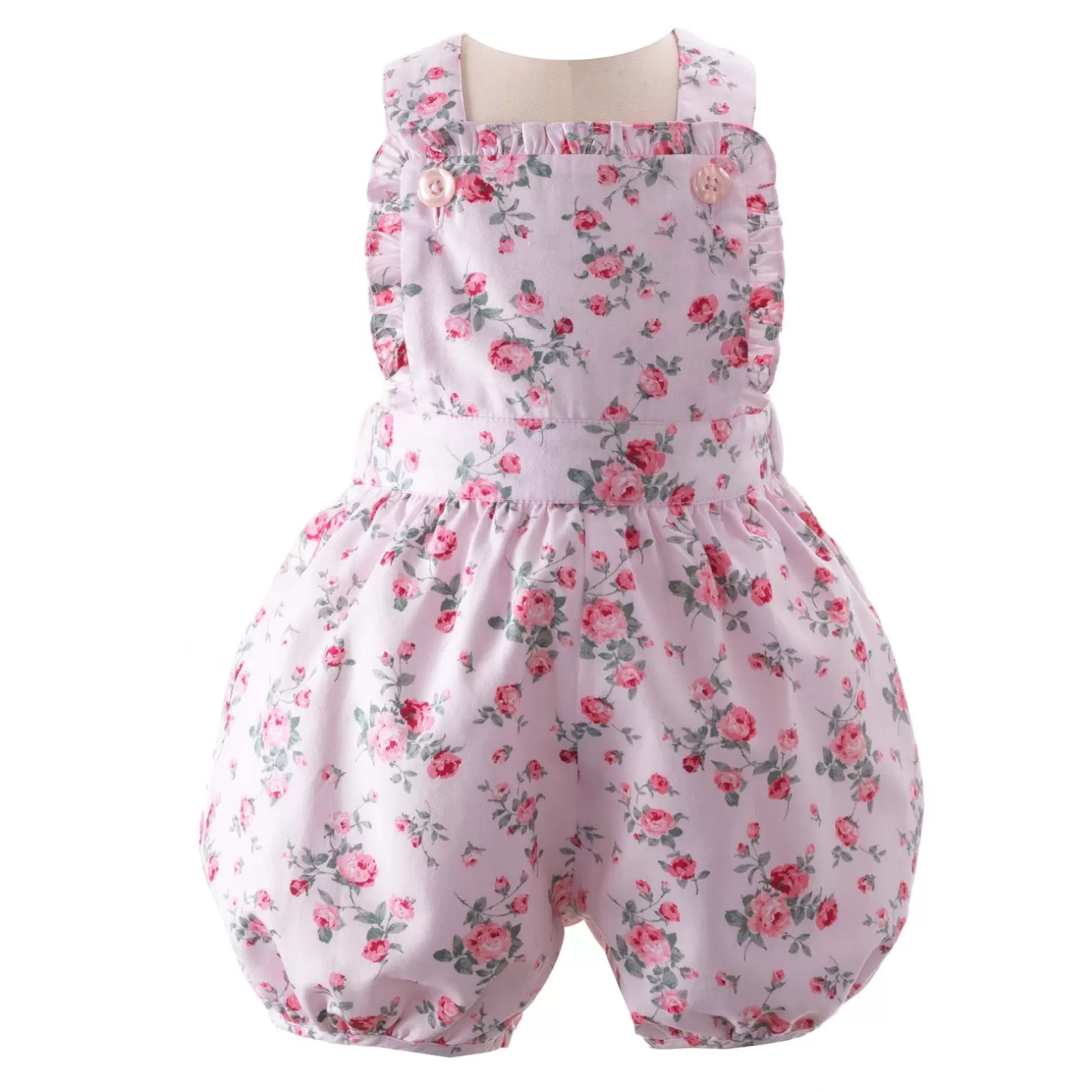 Rachel Riley Rose Dungarees | Baby Girl Dungarees