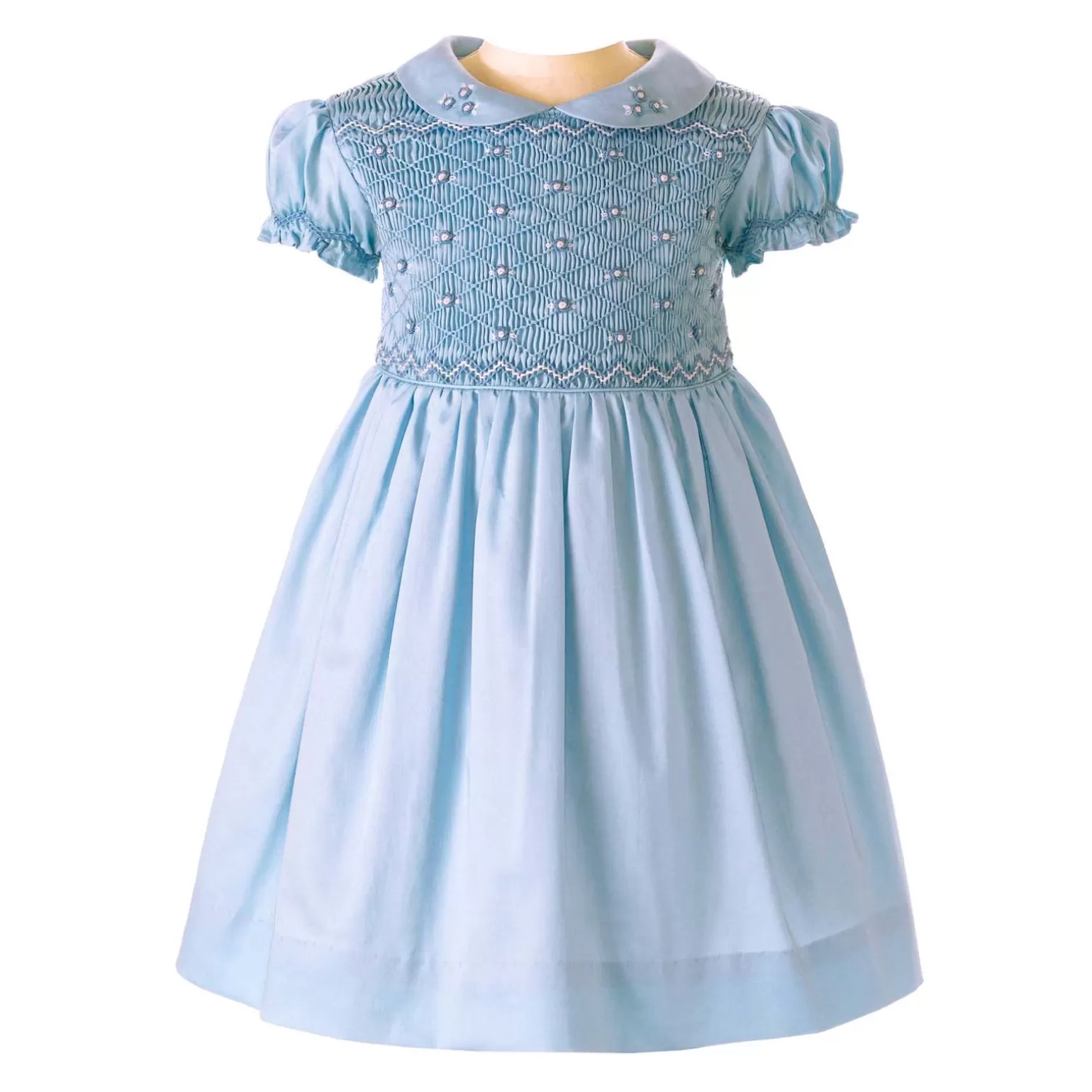 Rachel Riley Rose Smocked Dress & Bloomers | Baby Girl Dresses