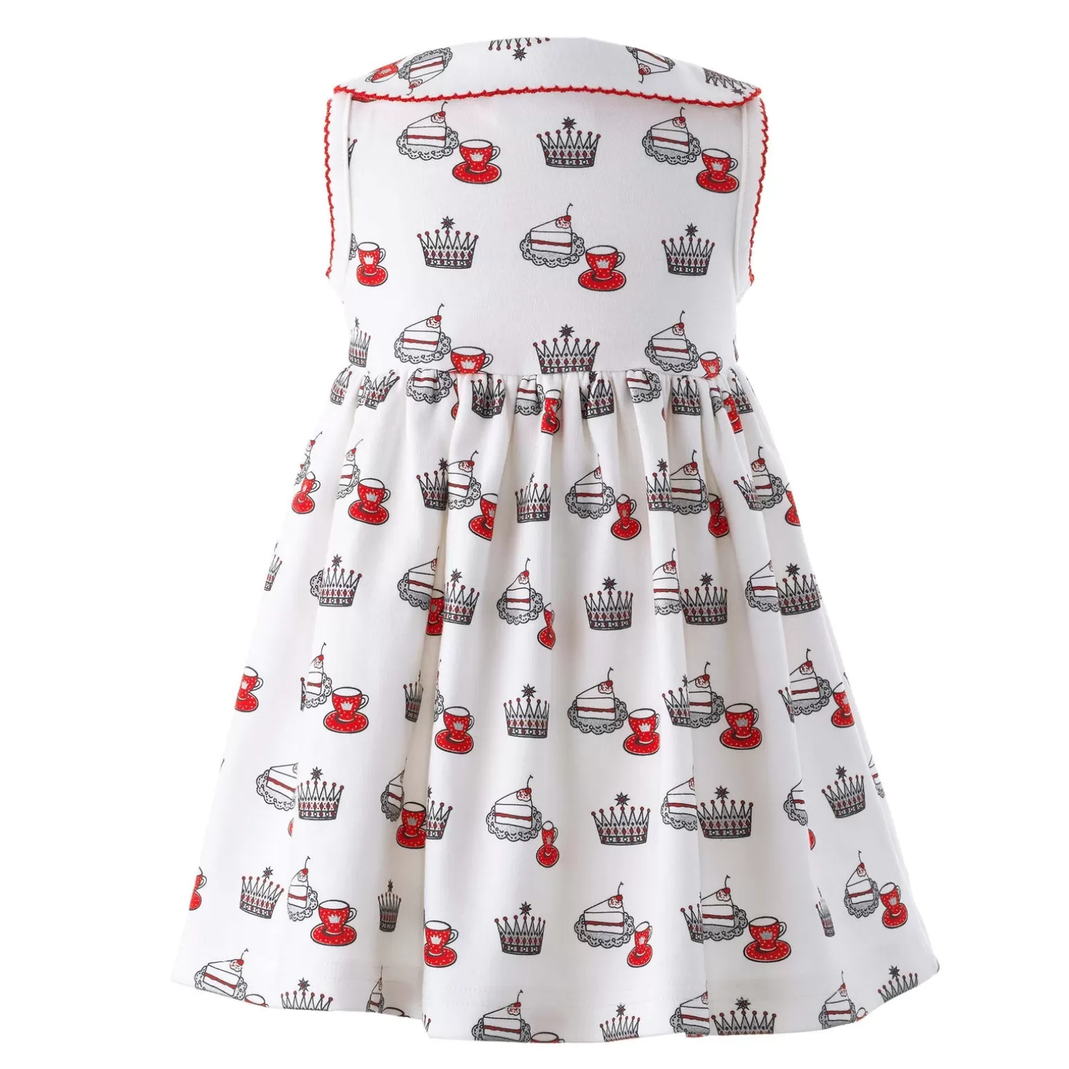 Rachel Riley Royal Tea Party Jersey Dress & Bloomers | Baby Girl Dresses