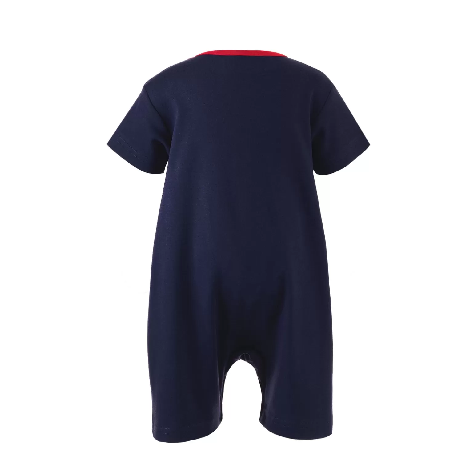 Rachel Riley Sailboat Embroidered Romper | Baby Boy Babygros & Babysuits